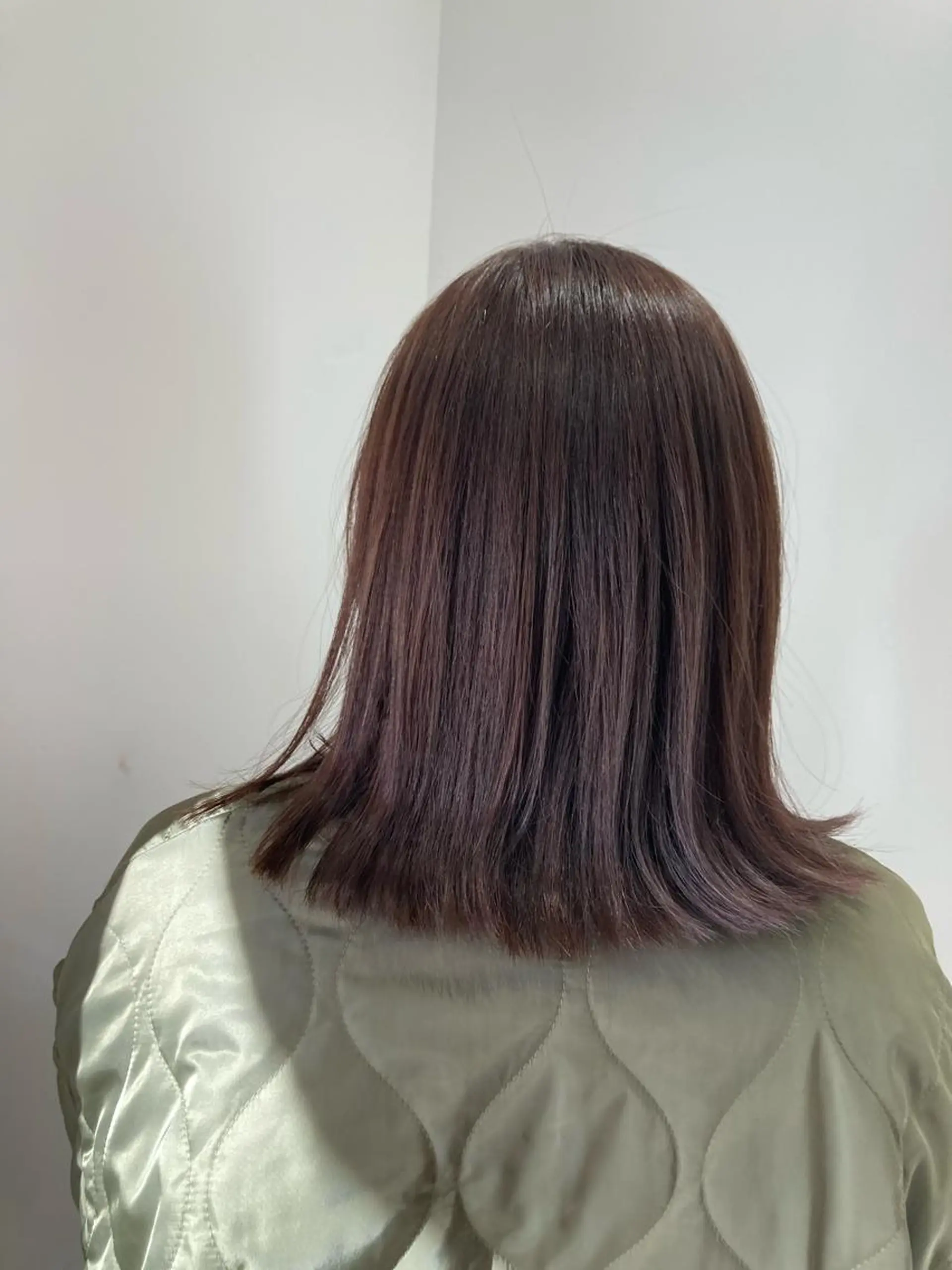 カラー ヘアカラー 折本 沙織のヘアスタイル