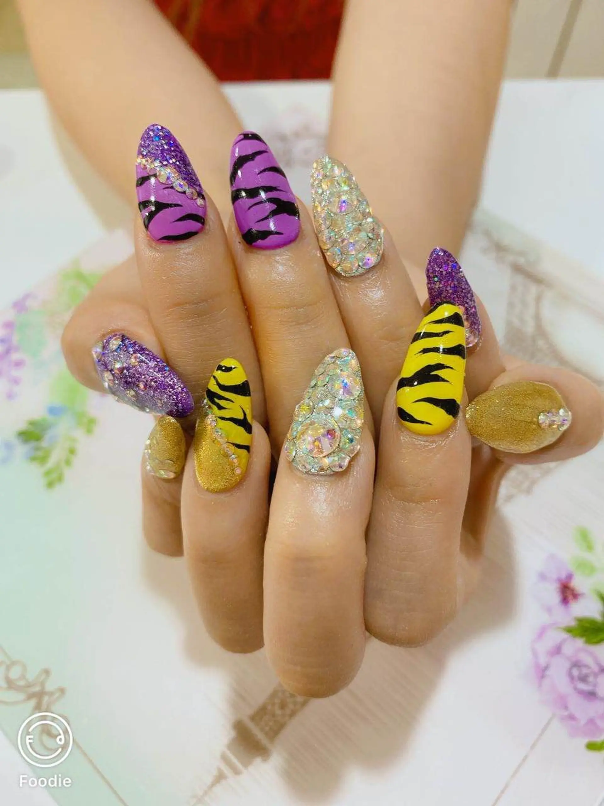 ネイル 長さだし専門店 M2　rikaのネイルデザイン