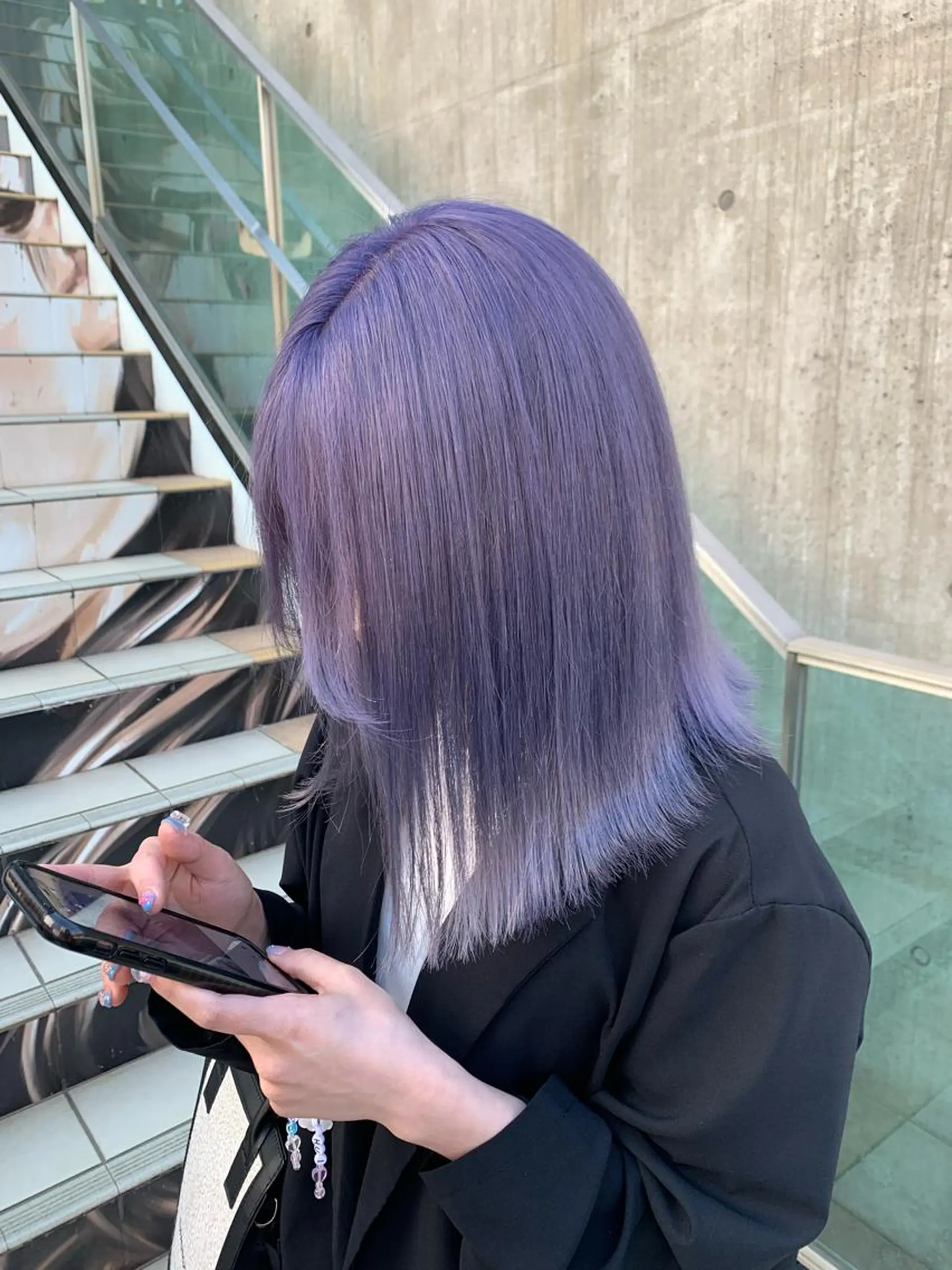 ミディアム 牧内 拓のヘアスタイル