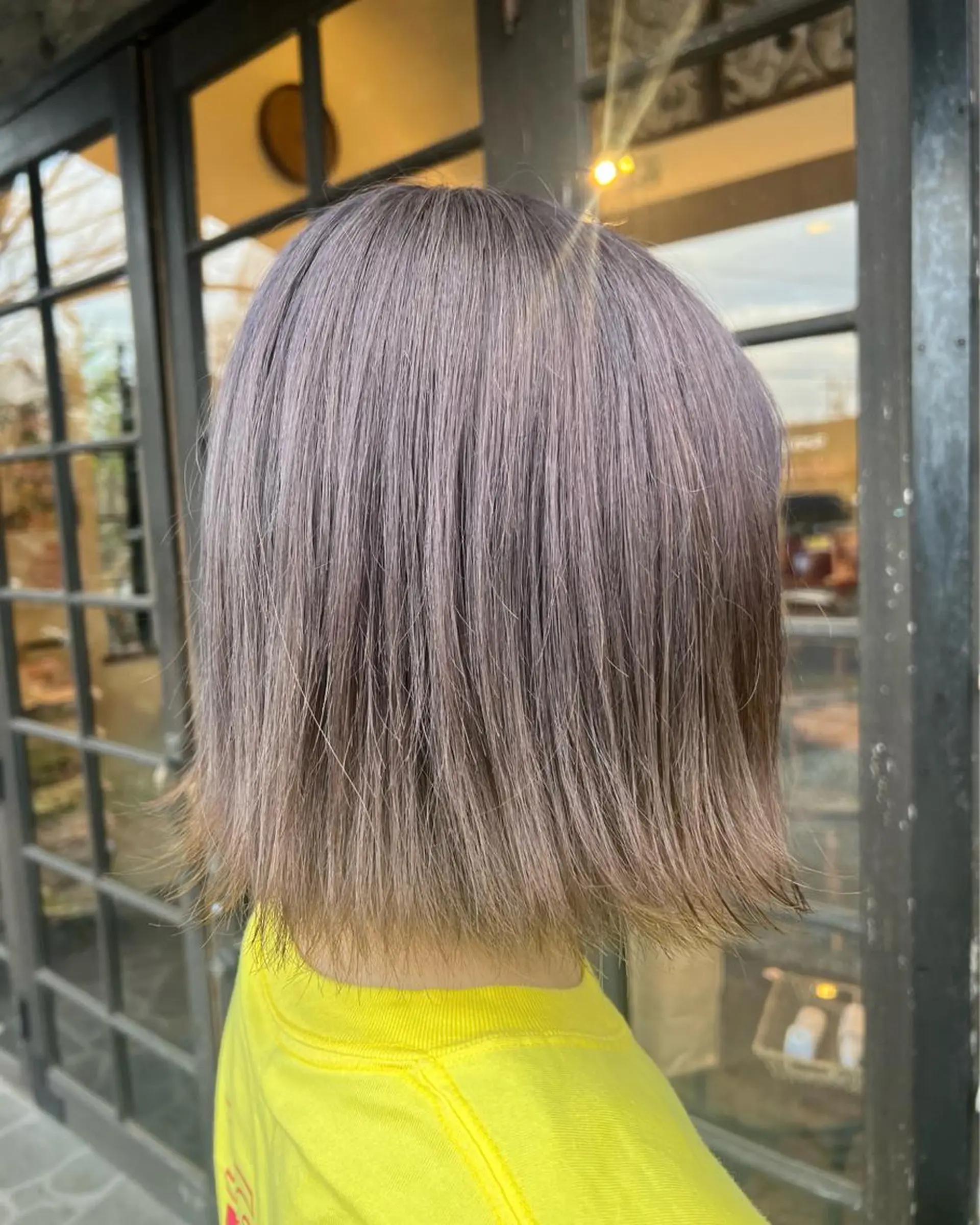 ミディアム カラー ブリーチ グレージュ 【豊橋・美容室】KIHACO豊橋店所属・【豊橋・美容室】 廣田健一のヘアスタイル