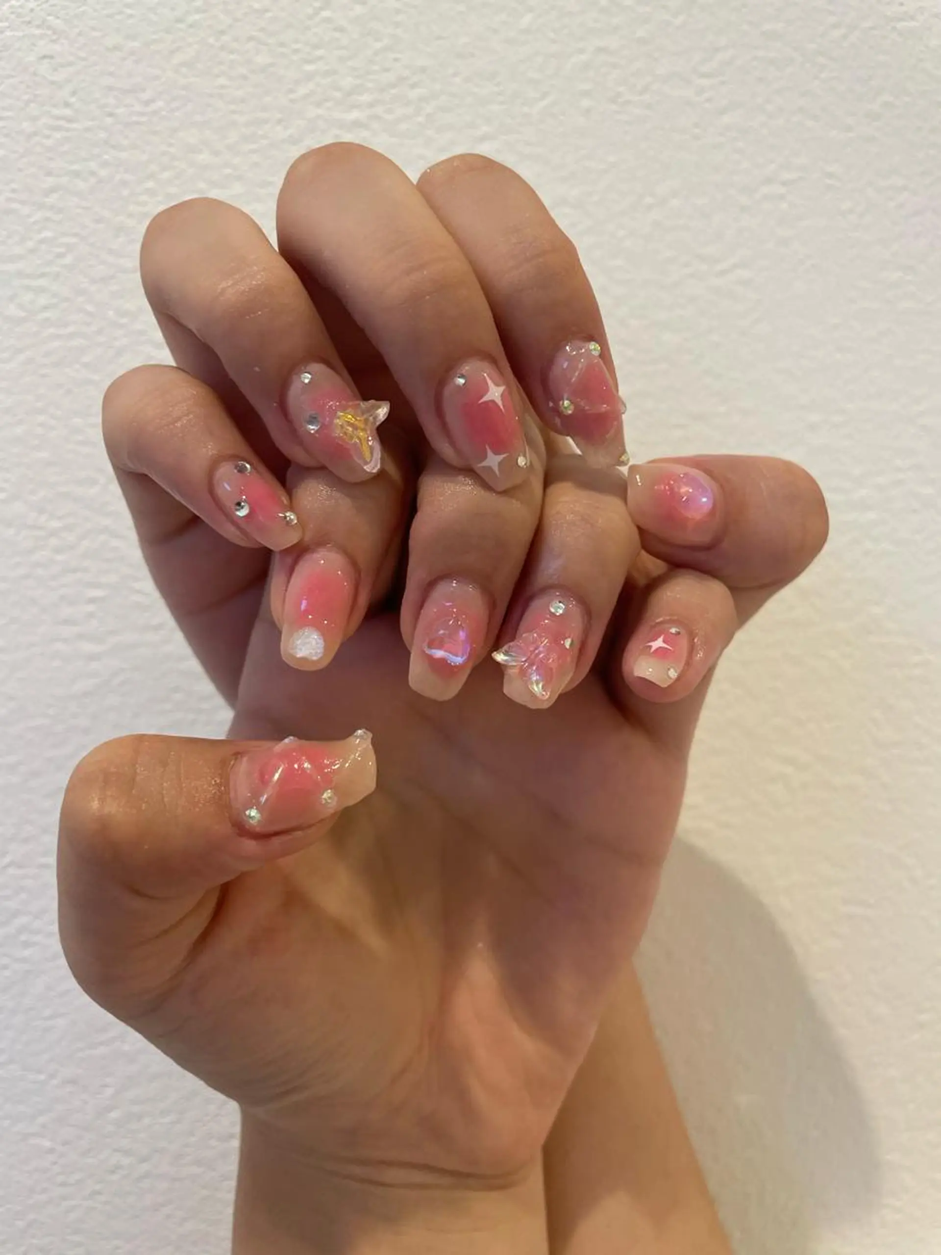 ネイル 束感まつ毛/ネイル/ LED♥KIRARAのマツエク・マツパデザイン