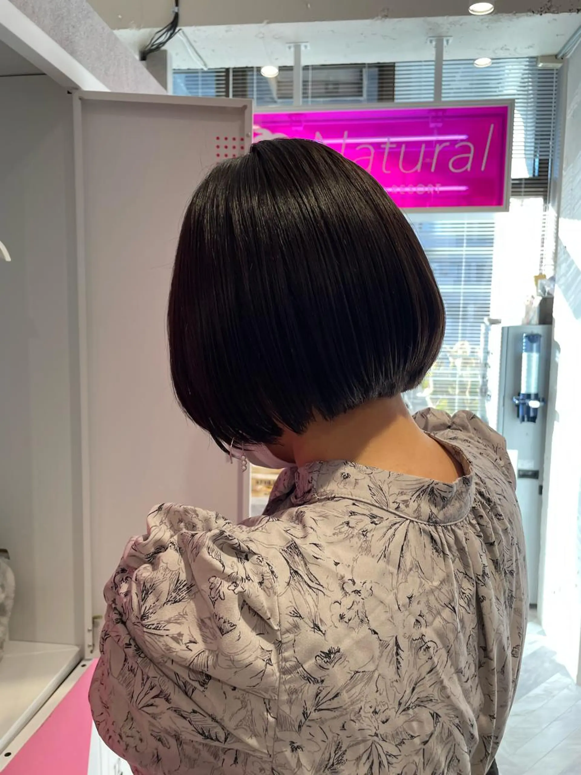 ショート パーソナルカラー 藤本夢のヘアスタイル
