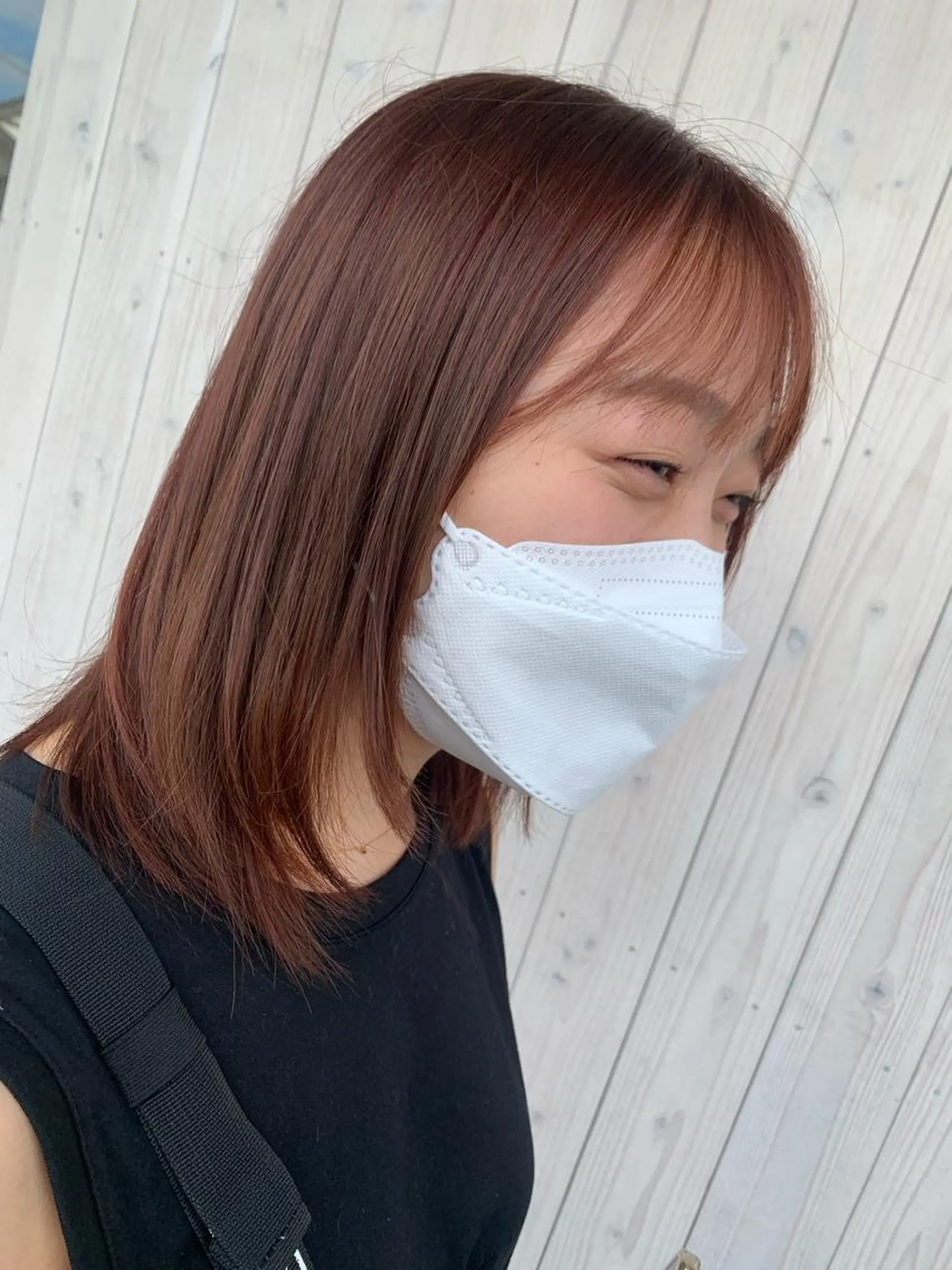 ミディアム カラー ブラウンカラー ピンクカラー ピンクブラウン accastyle【アッカスタイル】所属・accastyle /寺田のマツエク・マツパデザイン