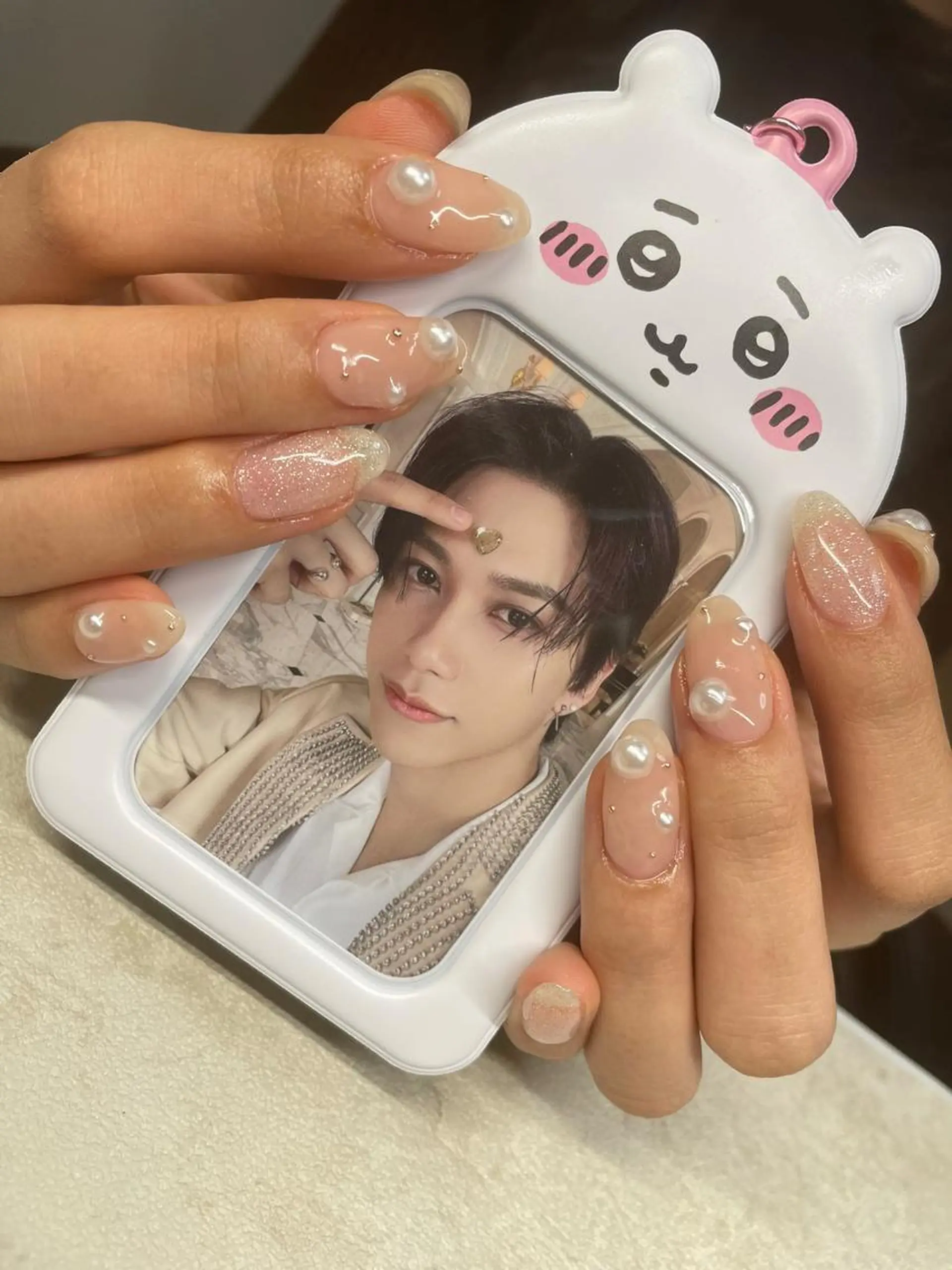 ロング カラー ヘアアレンジ キッズ ネイル マツエク・マツパ アイブロウ 福田 加奈のネイルデザイン