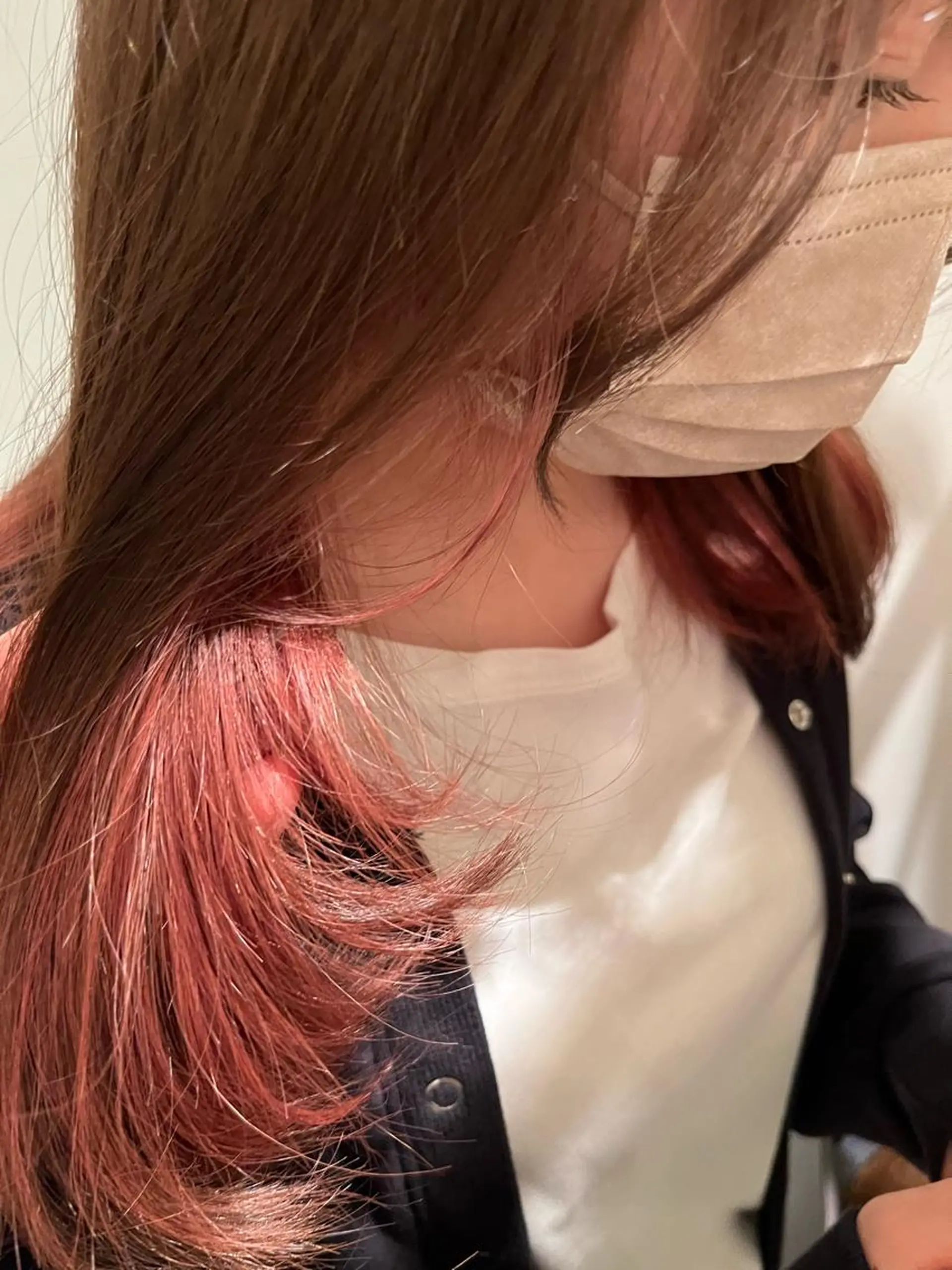 ミディアム 韓国レイヤーカット/ 美髪矯正/YUIのヘアスタイル