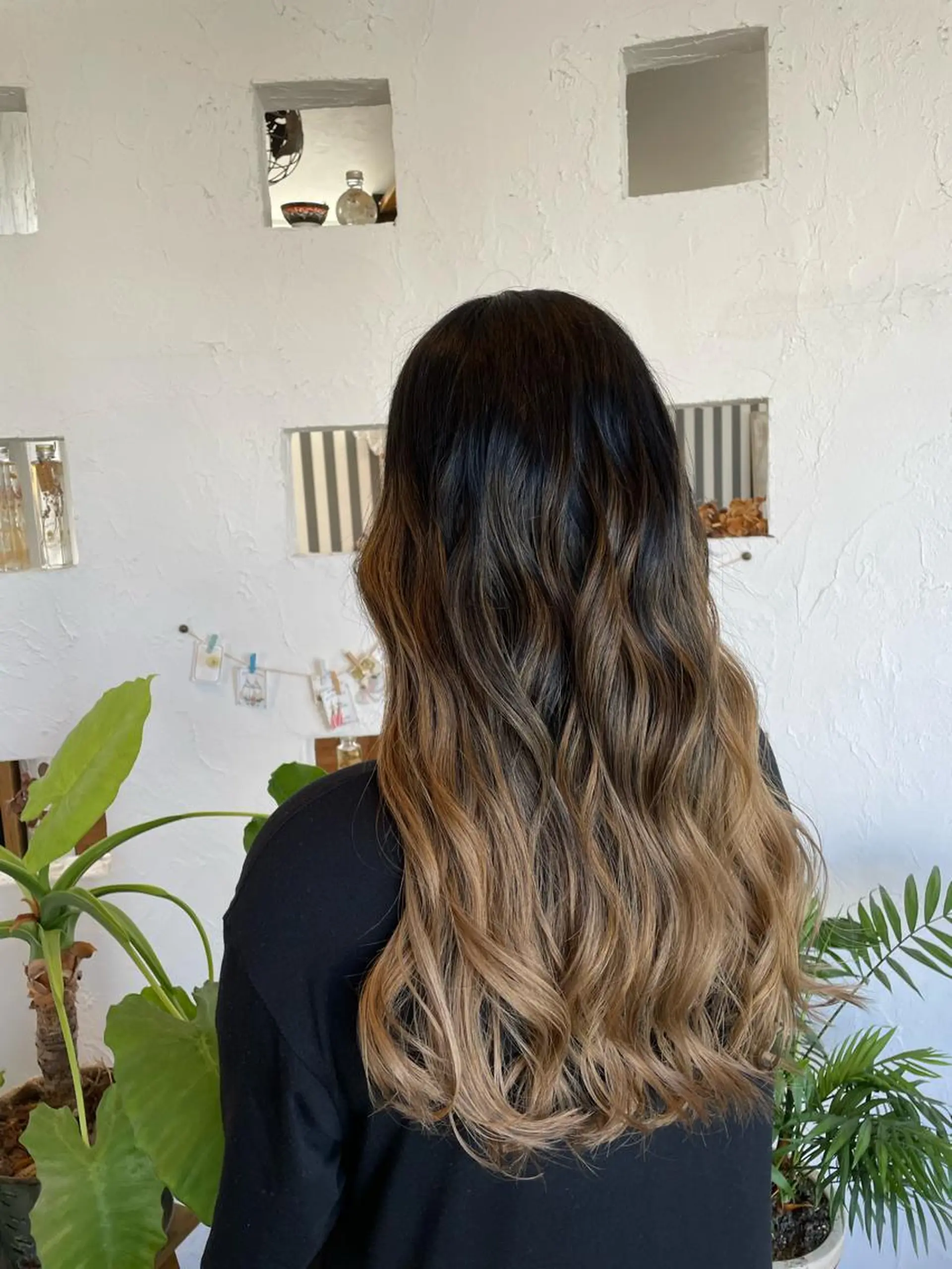 ロング カラー ヘアカラー 🌸小掛🌸 豊橋外国人風カラーのヘアスタイル