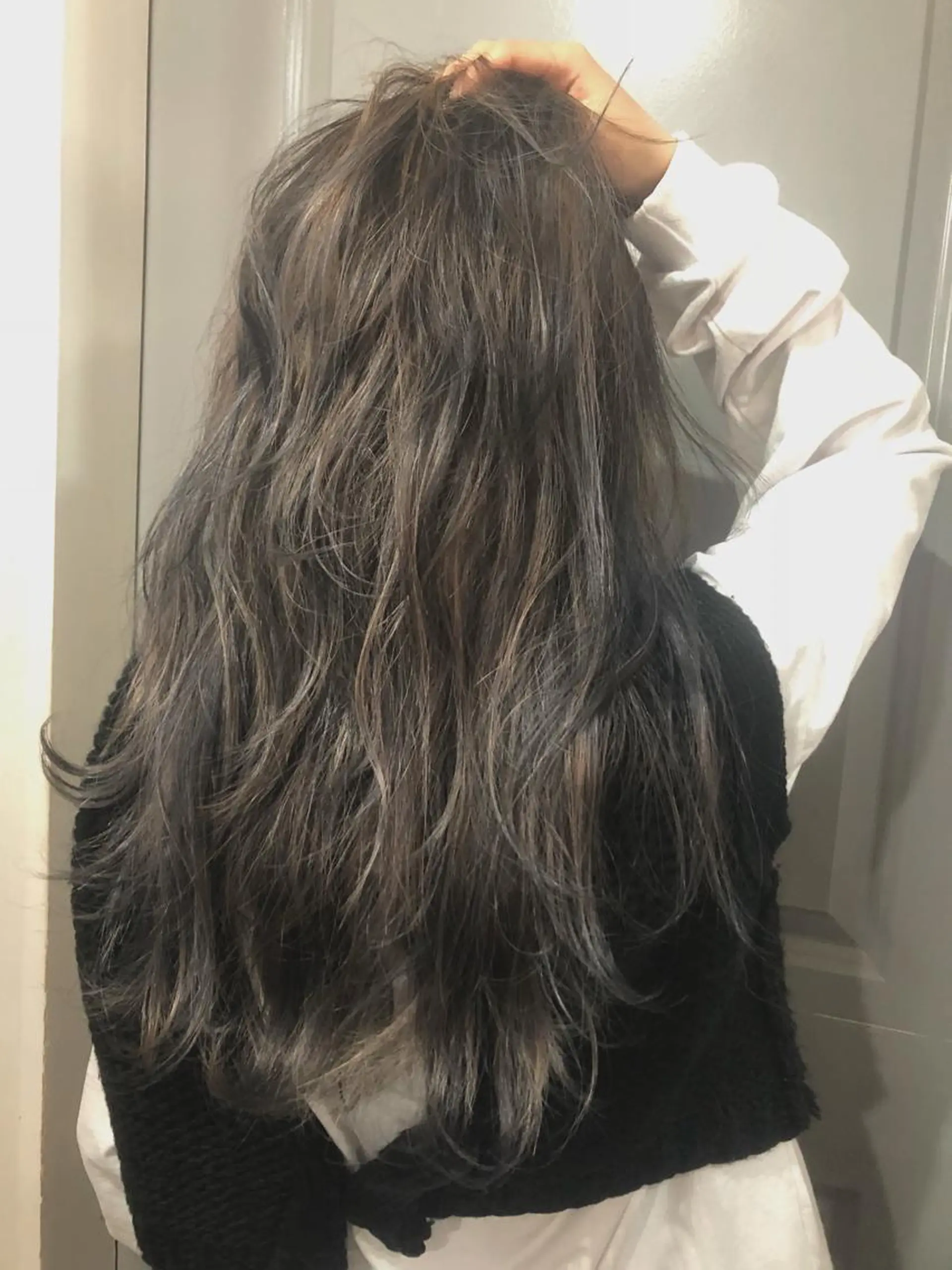 ロング カラー ブリーチ ハイライトカラー ハイライト Pia hair Design Yakuin所属・Pia ツボイ ケイタのヘアスタイル