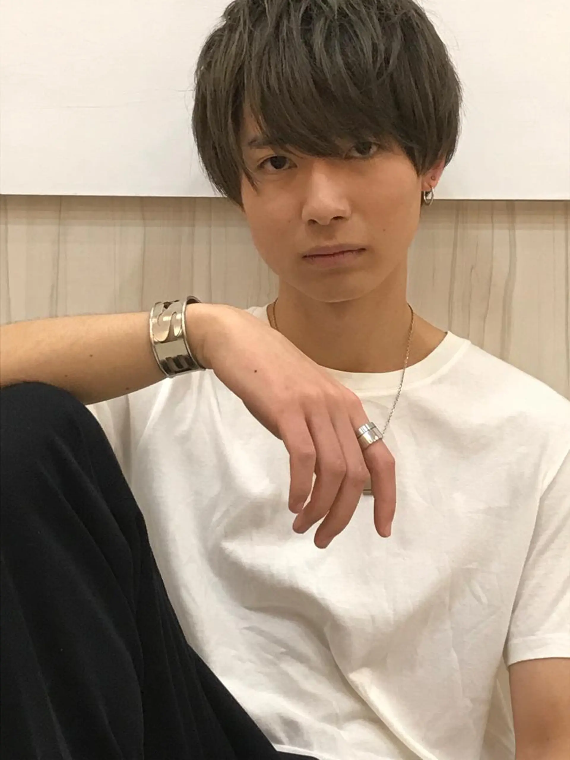 ショート カラー メンズ マッシュ カット トータルビューティー K:R鶴川のヘアスタイル