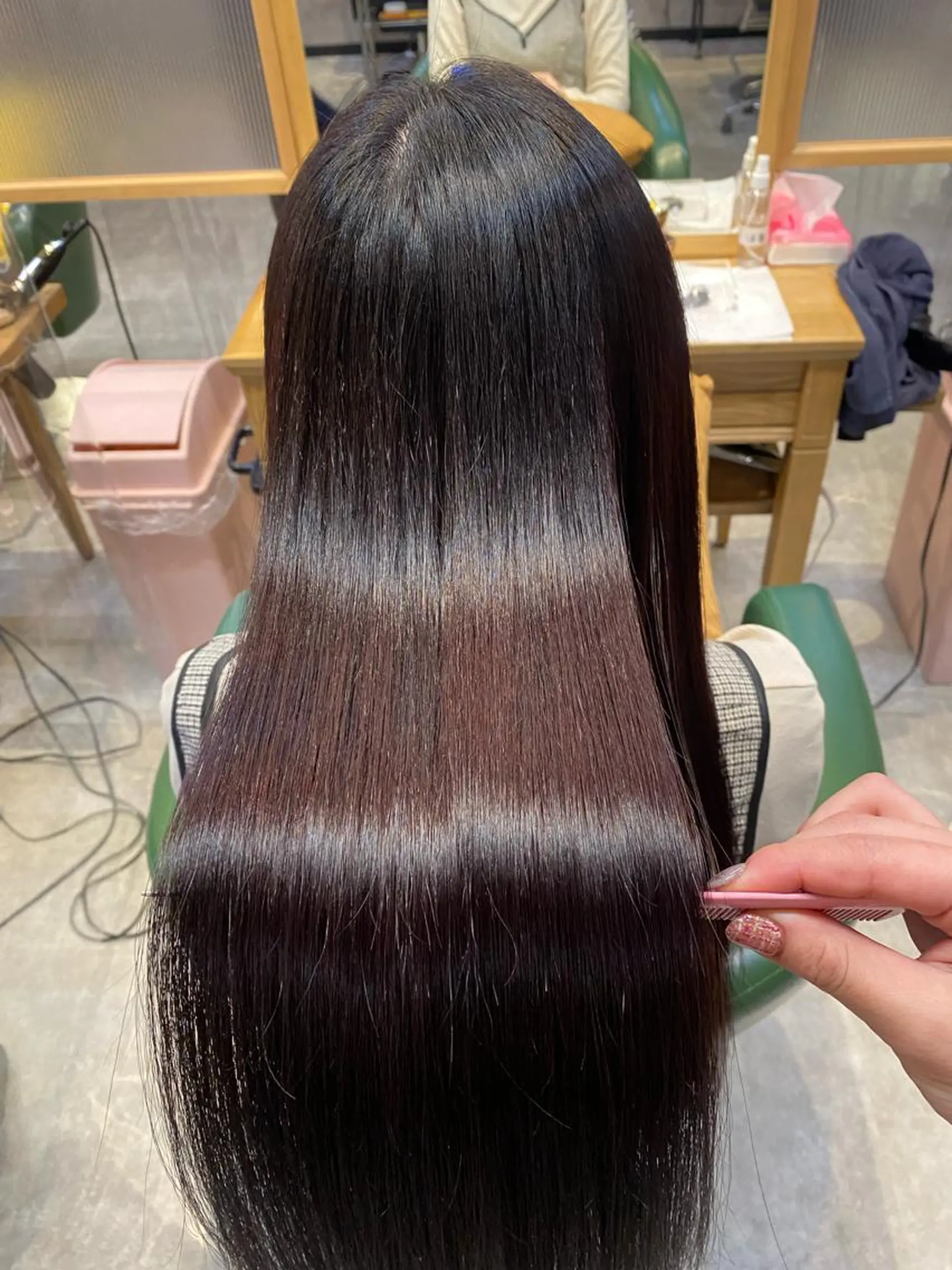 ロング 【縮毛矯正特化】 kyokaのヘアスタイル