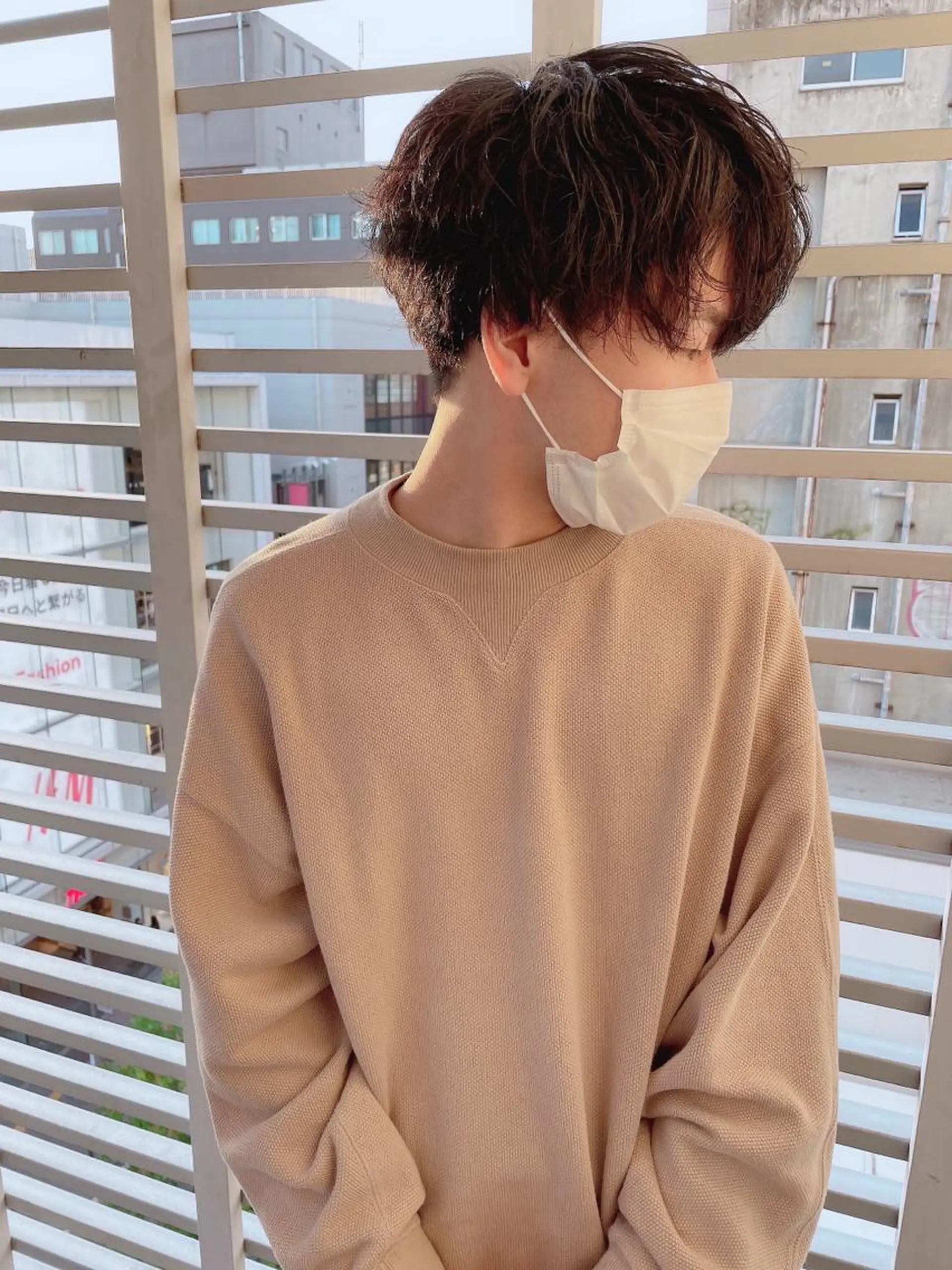 ショート パーマ ヘアアレンジ メンズ メンズZina代表 田端 麗治のヘアスタイル