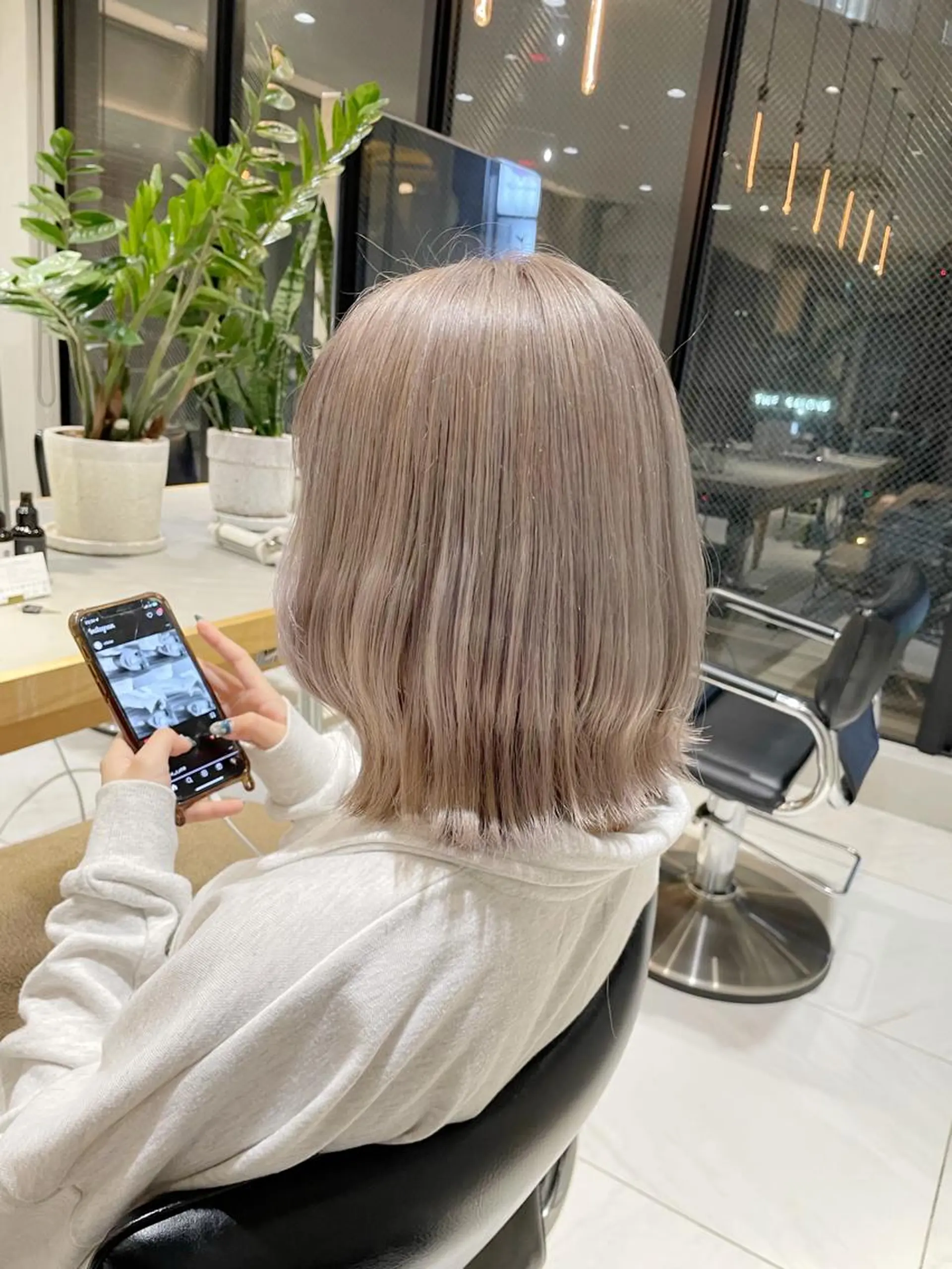 ミディアム カラー ヘアアレンジ 艶髪/レイヤーカット 🐣misakiのヘアスタイル