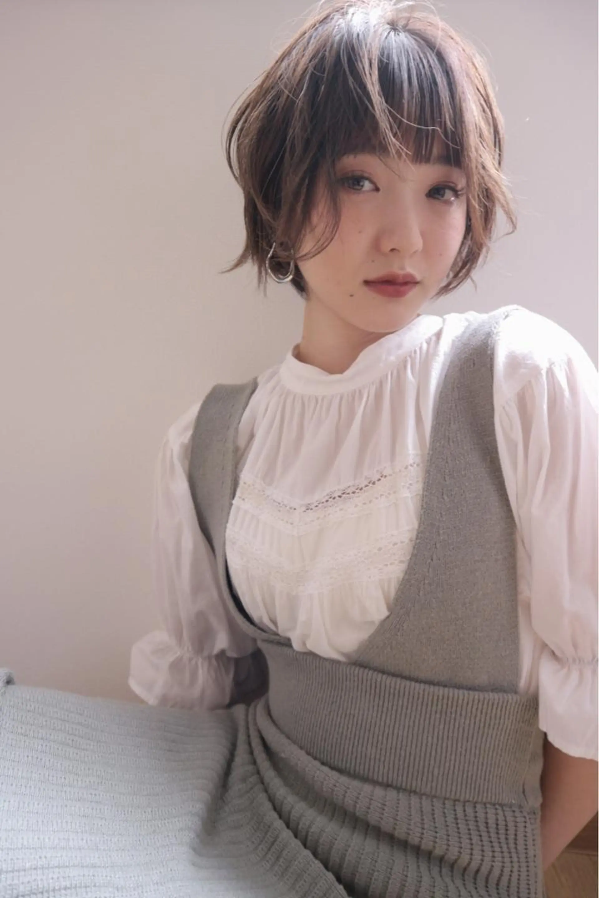 ショート カラー テトネ タカシのヘアスタイル