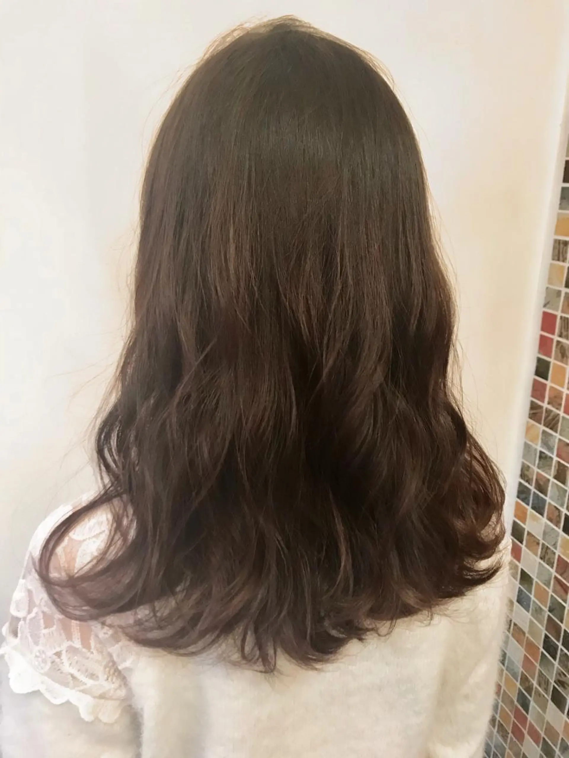 セミロング カラー 【azure横浜】 🧸misaki🌸のヘアスタイル