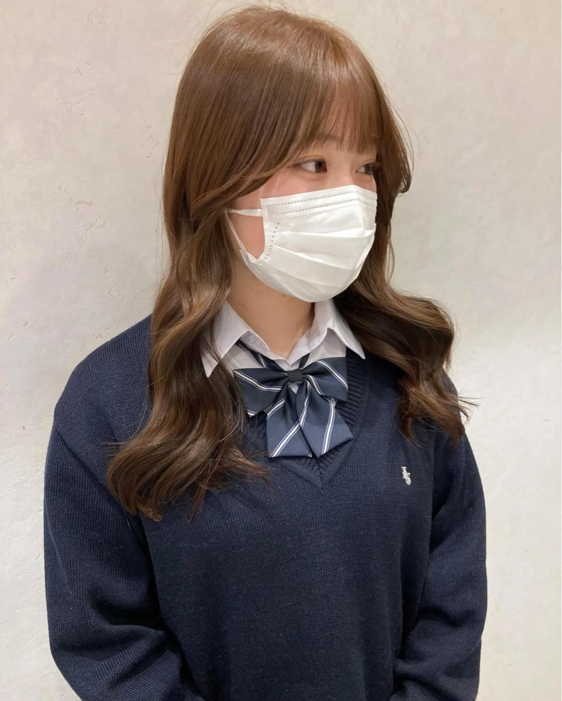 ロング カラー nono/パーマ /顔まわりカット🐈のヘアスタイル