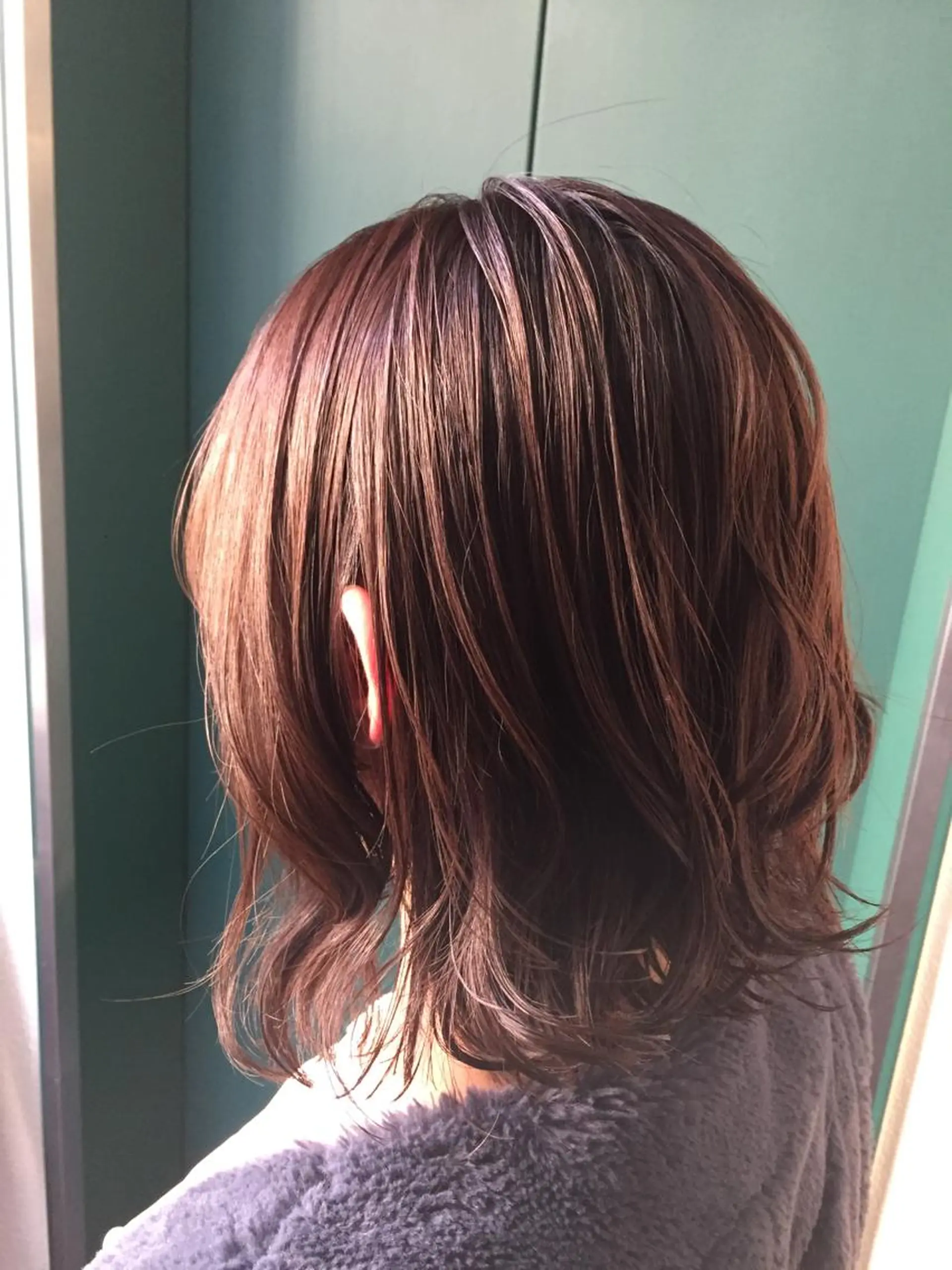 ミディアム カラー ヘアアレンジ 💘透明感カラー💘 沖本 将宏のヘアスタイル