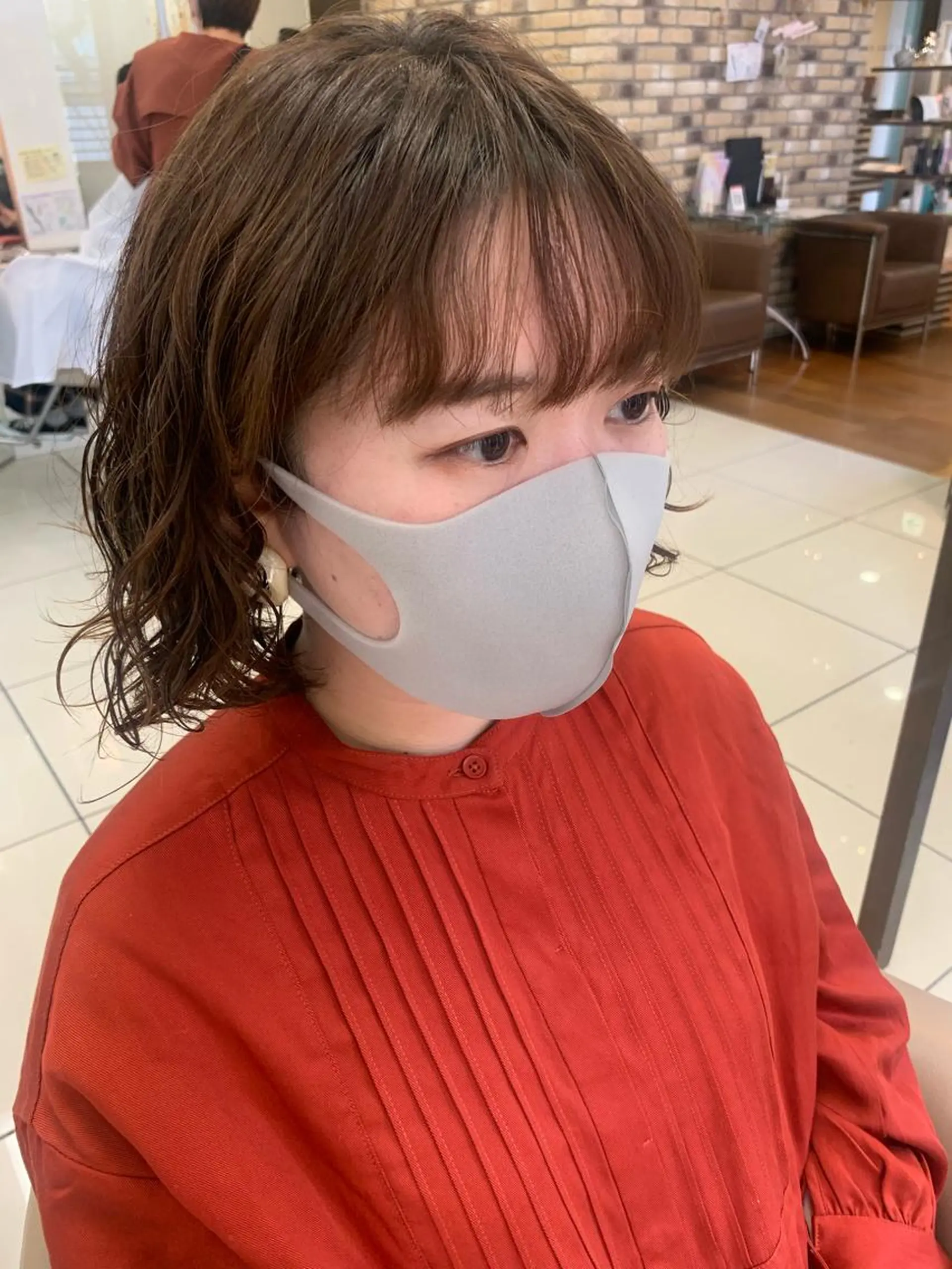 ミディアム パーマ ママ美容師まつげ 🤍まき🤍のマツエク・マツパデザイン