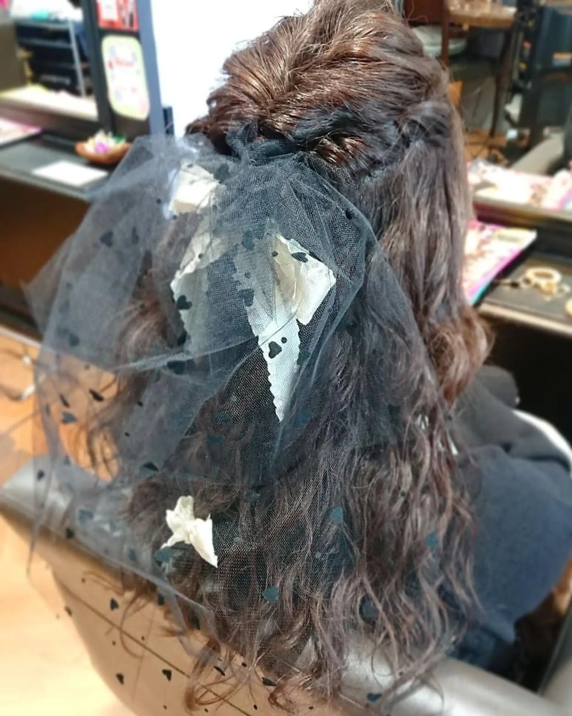 ヘアアレンジ ハーフアップ 三好 麻美のヘアスタイル