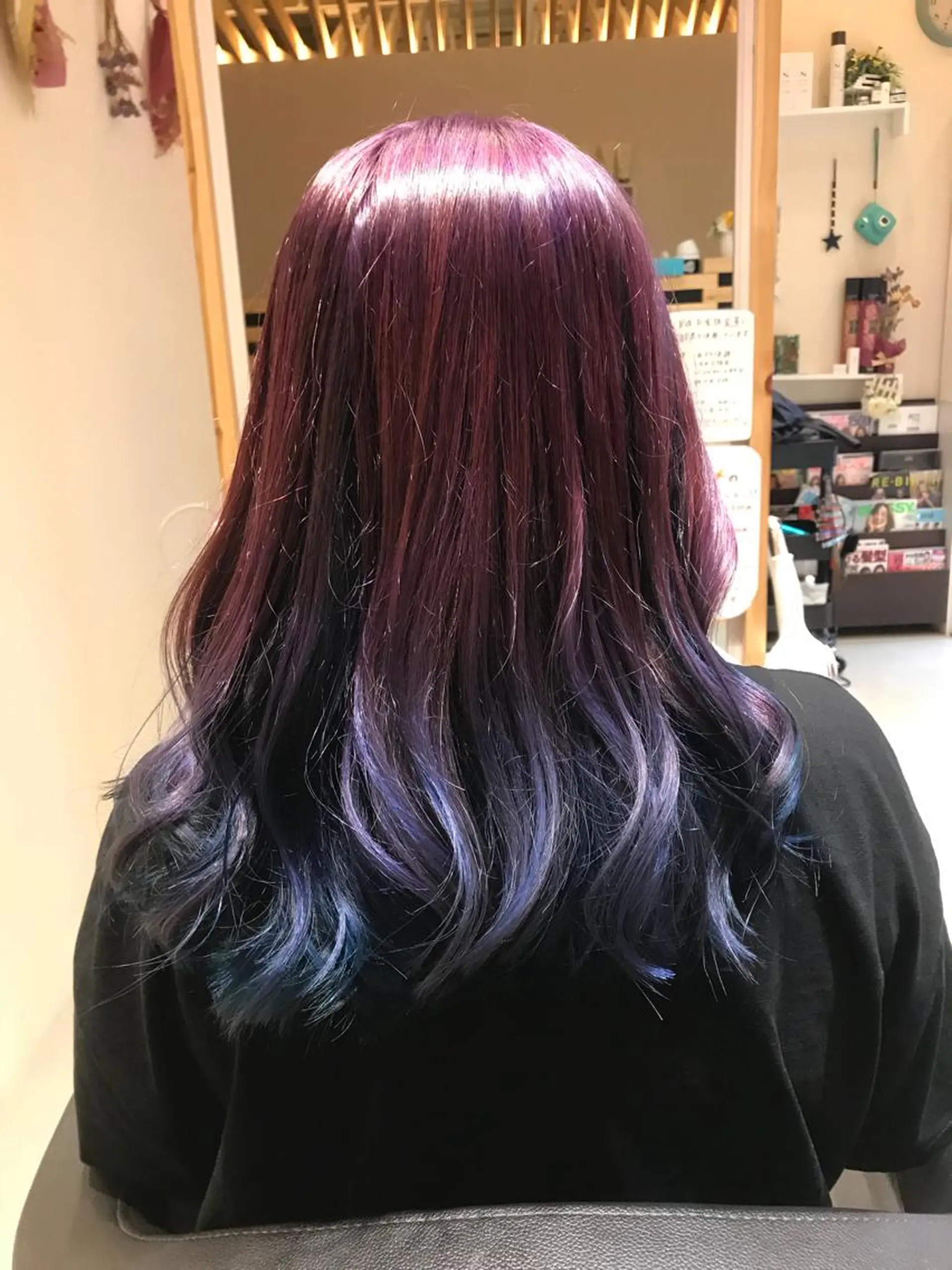 ロング カラー 関口 友行のヘアスタイル