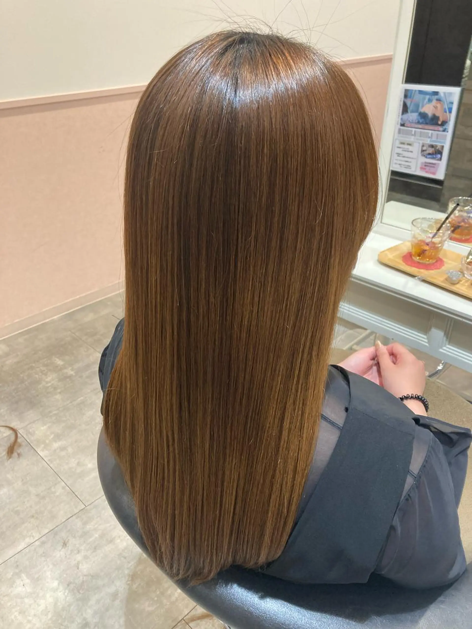 ロング カラー 髪質改善 田中大貴のヘアスタイル