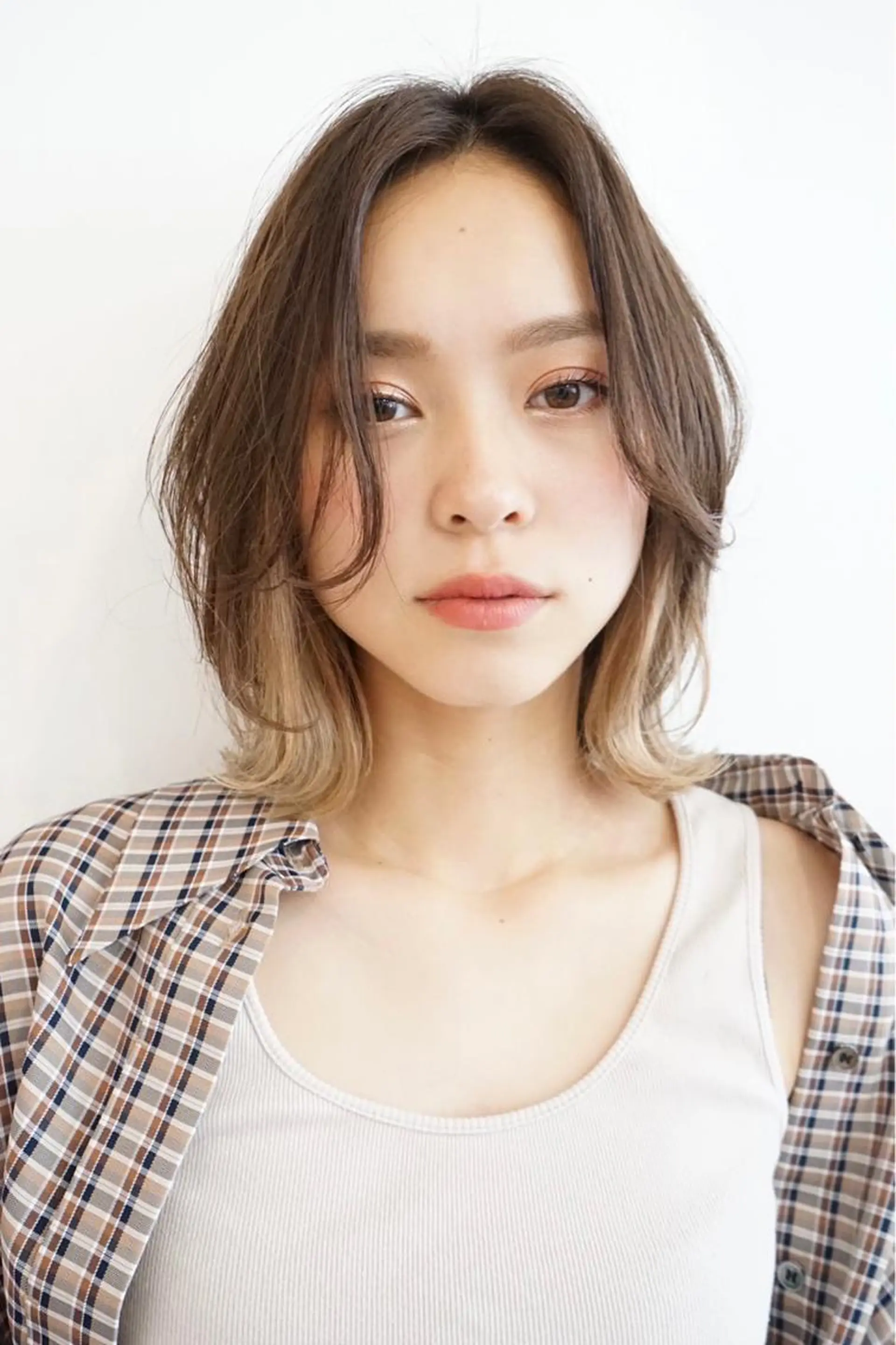 カラー ベージュカラー カット ヘアカラー トリートメント エクステ ボブ/ミディ/ロング 特化/芳野りんかのヘアスタイル