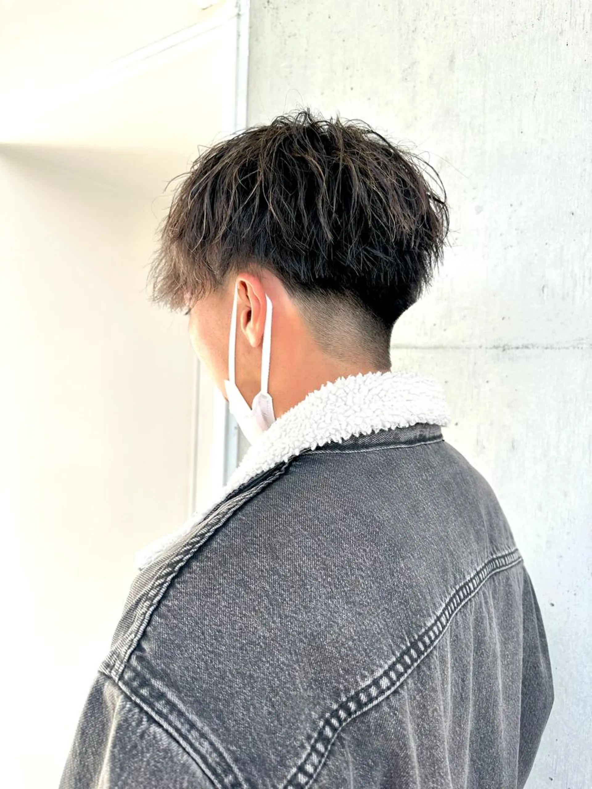 ショート パーマ メンズ カット パーマ トリートメント 👑ツイスパ👑 中谷 陸のヘアスタイル