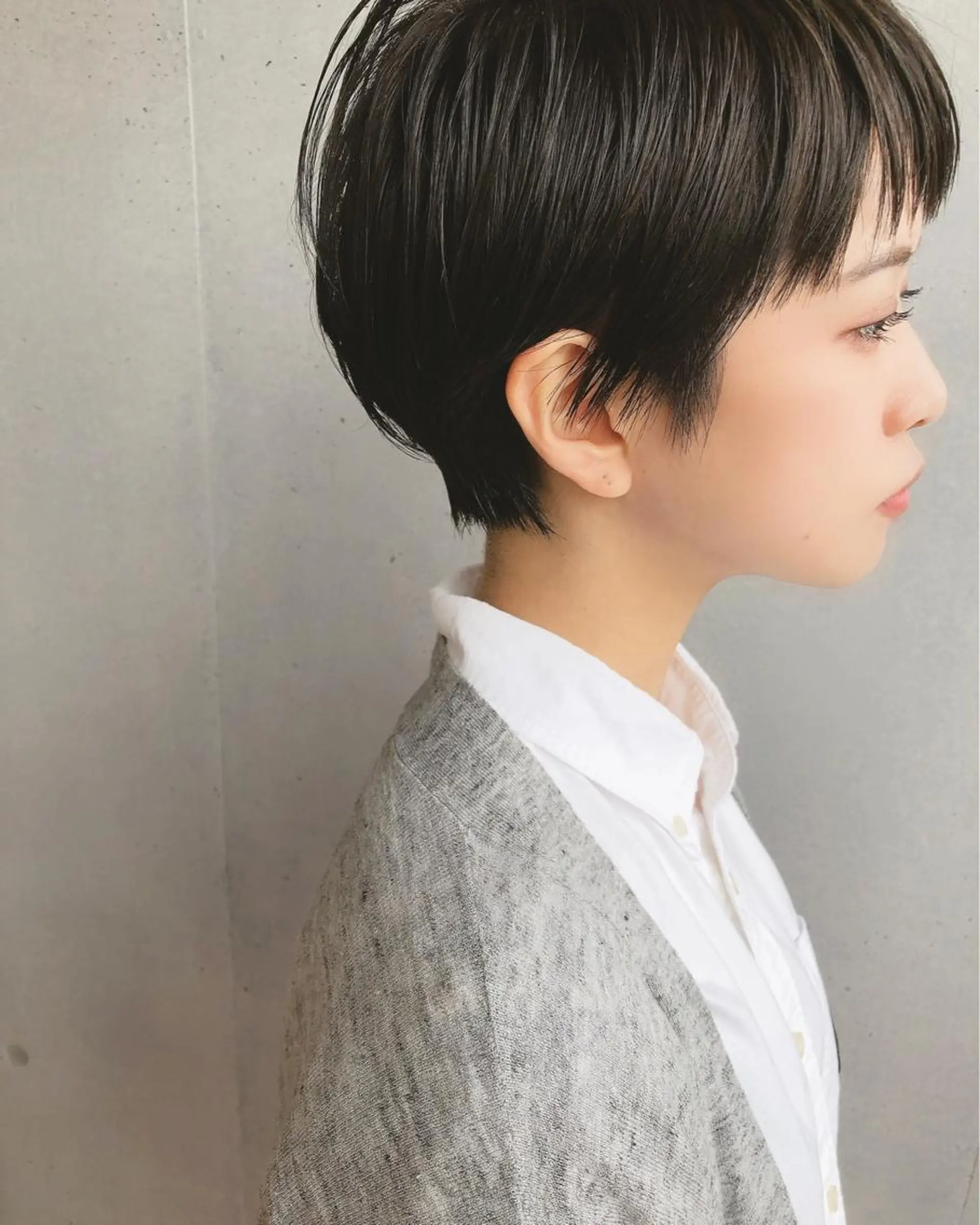 ショート ショート/ボブ/ パーマ/柏原良亮のヘアスタイル