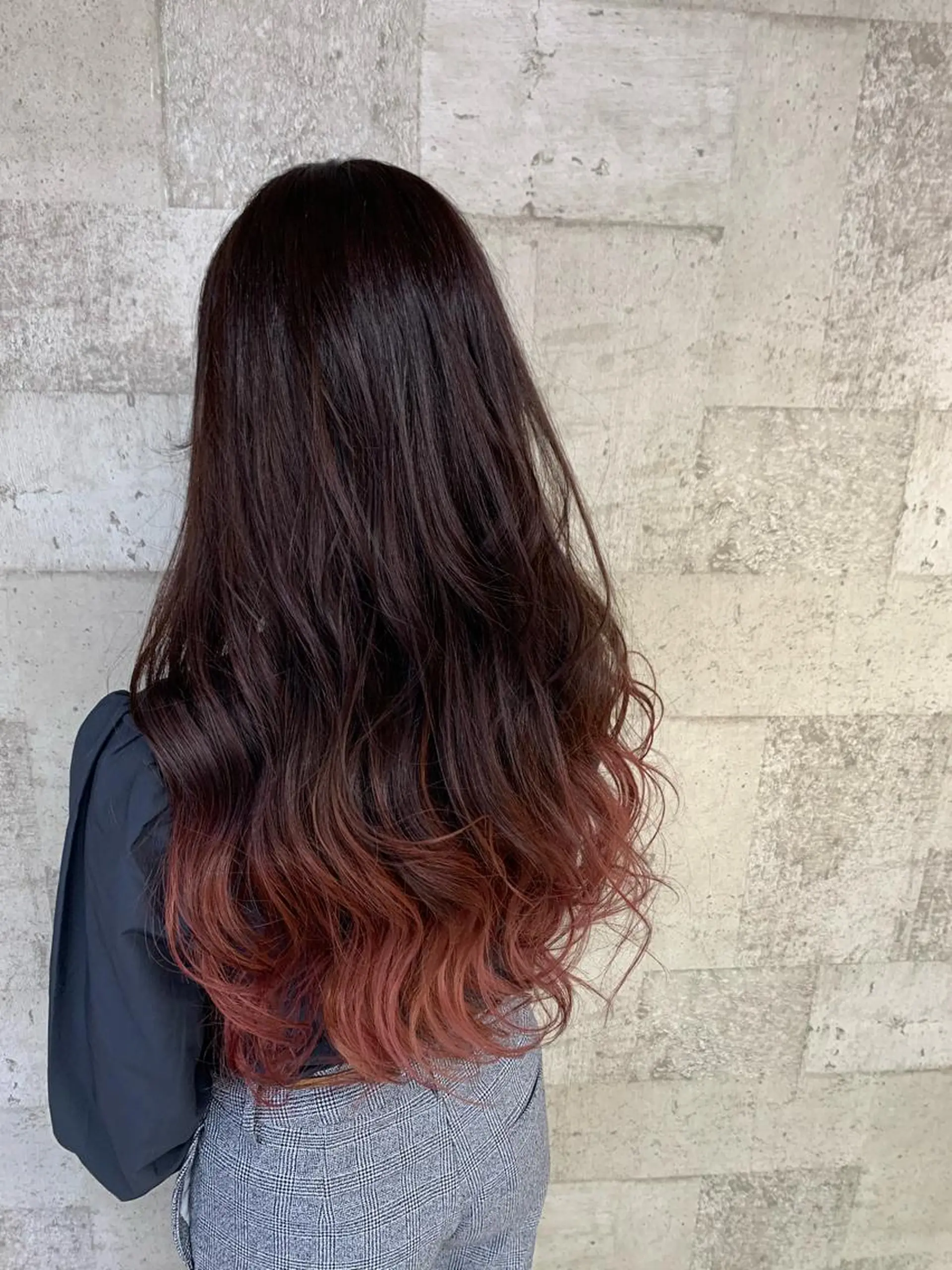 ロング メンズカットグラデー ションカラー/ケイゴのヘアスタイル