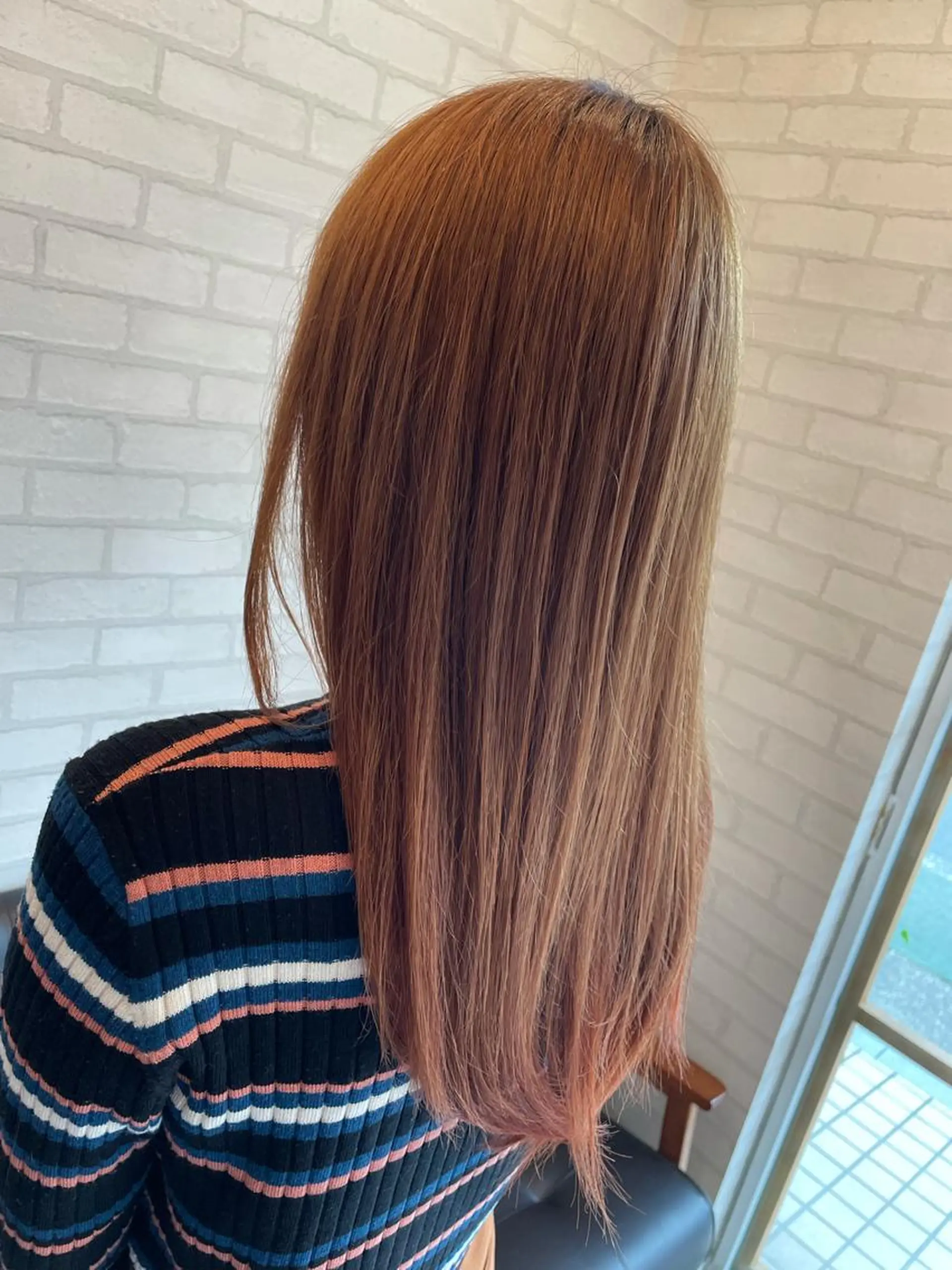 ロング カット 縮毛矯正 🐤 こじま🐤のヘアスタイル