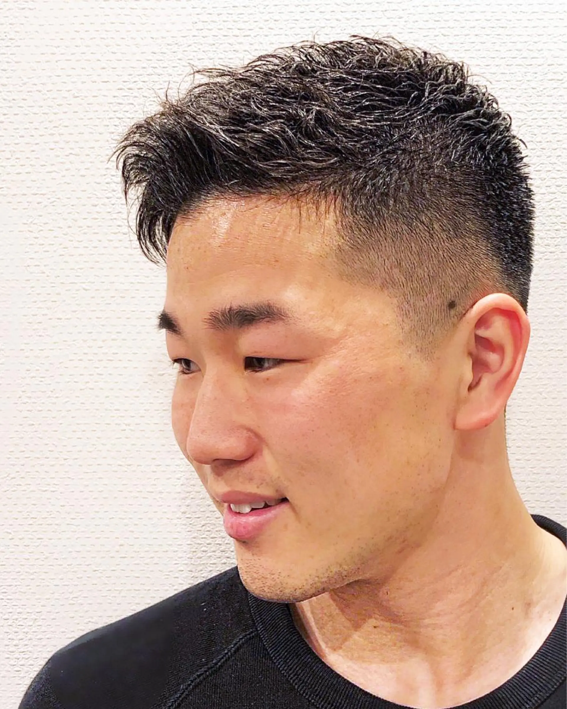 ショート ゼロスバーバーショップ所属・予約1000件超 ✨メンズパーマのヘアスタイル