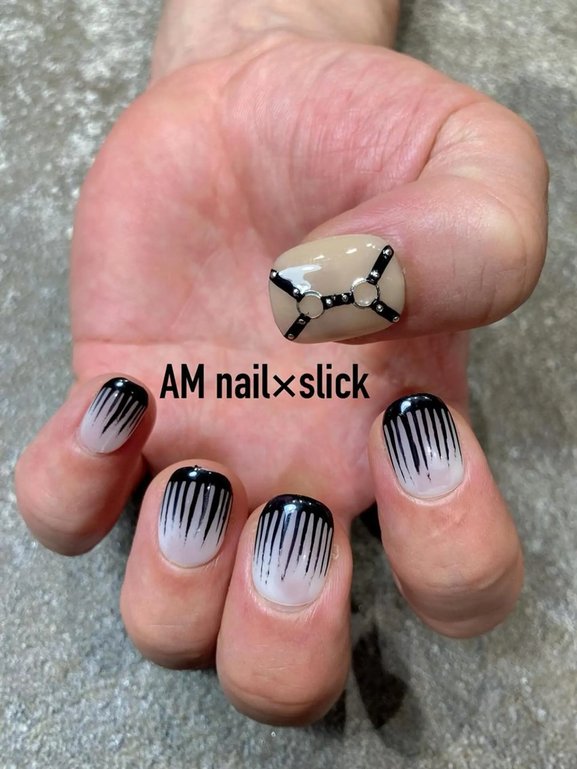 ネイル アートネイル 持ち込み ハンドネイル Am:nail 柏 SUE（スゥ）のネイルデザイン