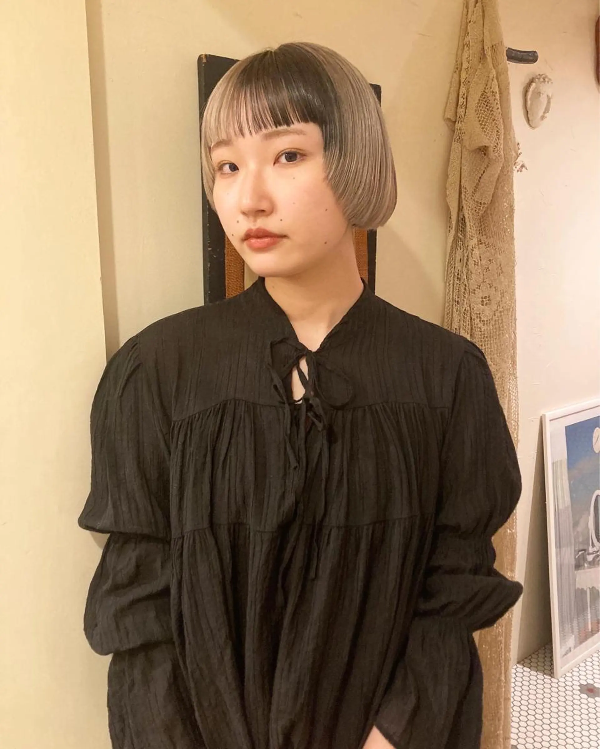 カラー 木村 百花のヘアスタイル