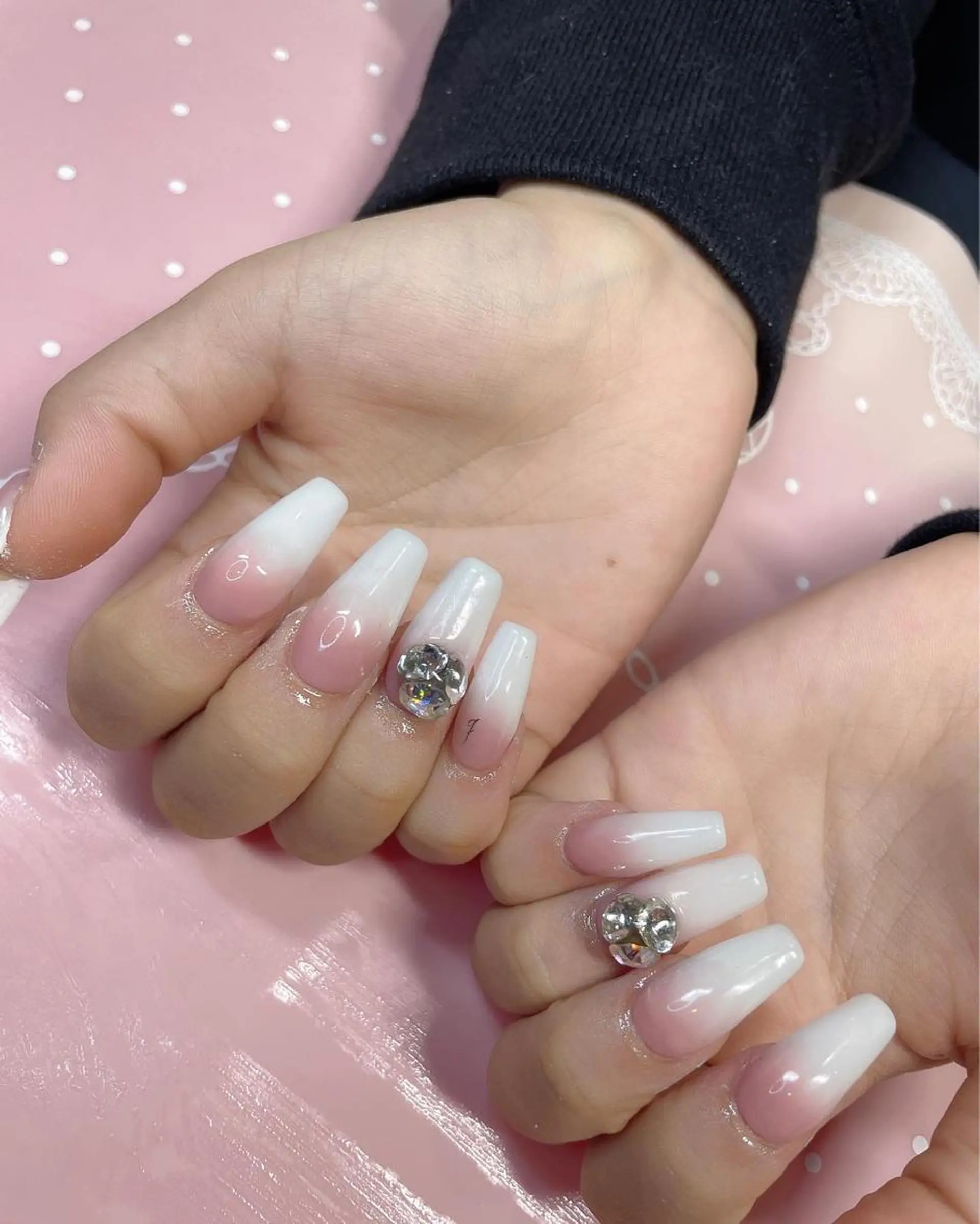 セミロング ネイル 《LB》ラブリエ Nail&eyeのマツエク・マツパデザイン