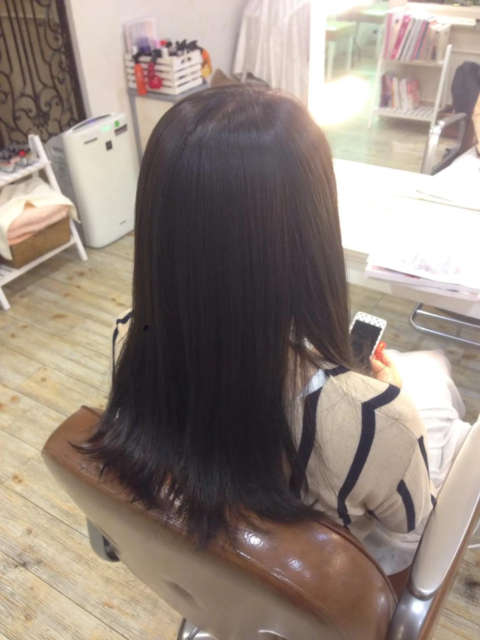 ロング カラー アッシュ 小倉 聖也のヘアスタイル