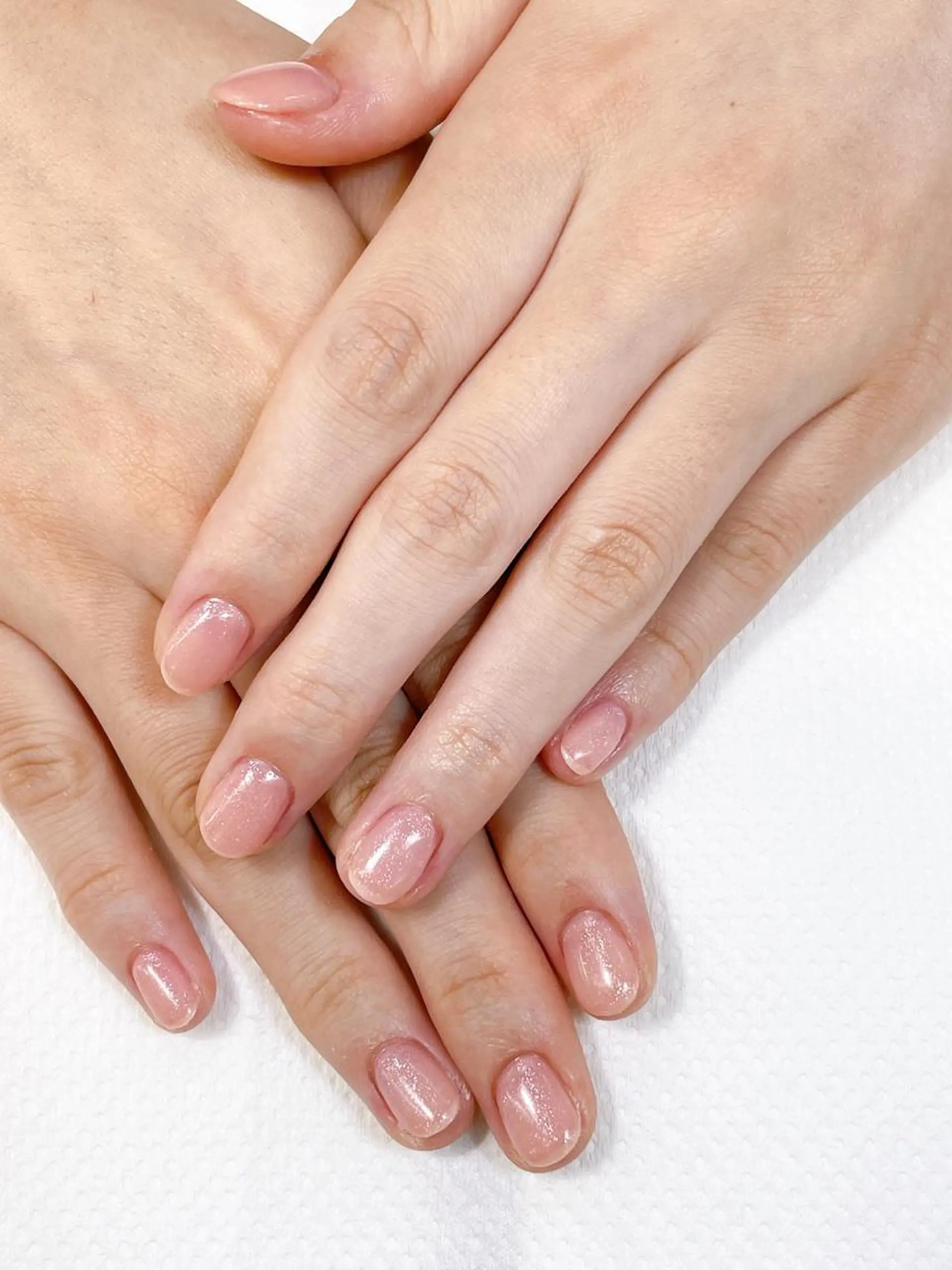 ネイル ラメ(グリッター) ピンク 前田 優佳のネイルデザイン