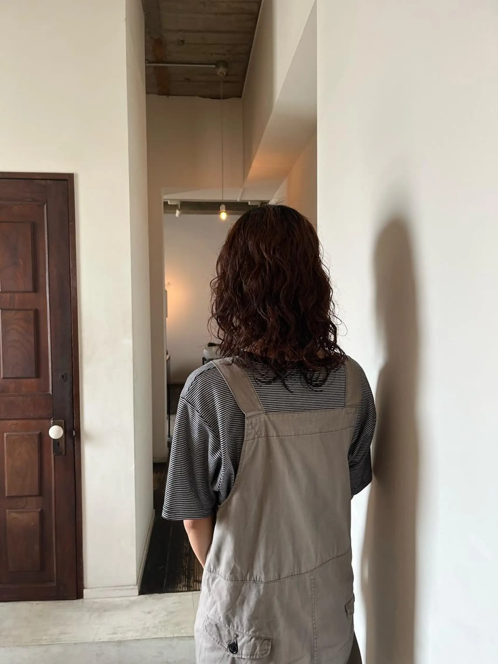 ミディアム パーマ ミディアムパーマ くせ毛 前川 華恋 / room3のヘアスタイル