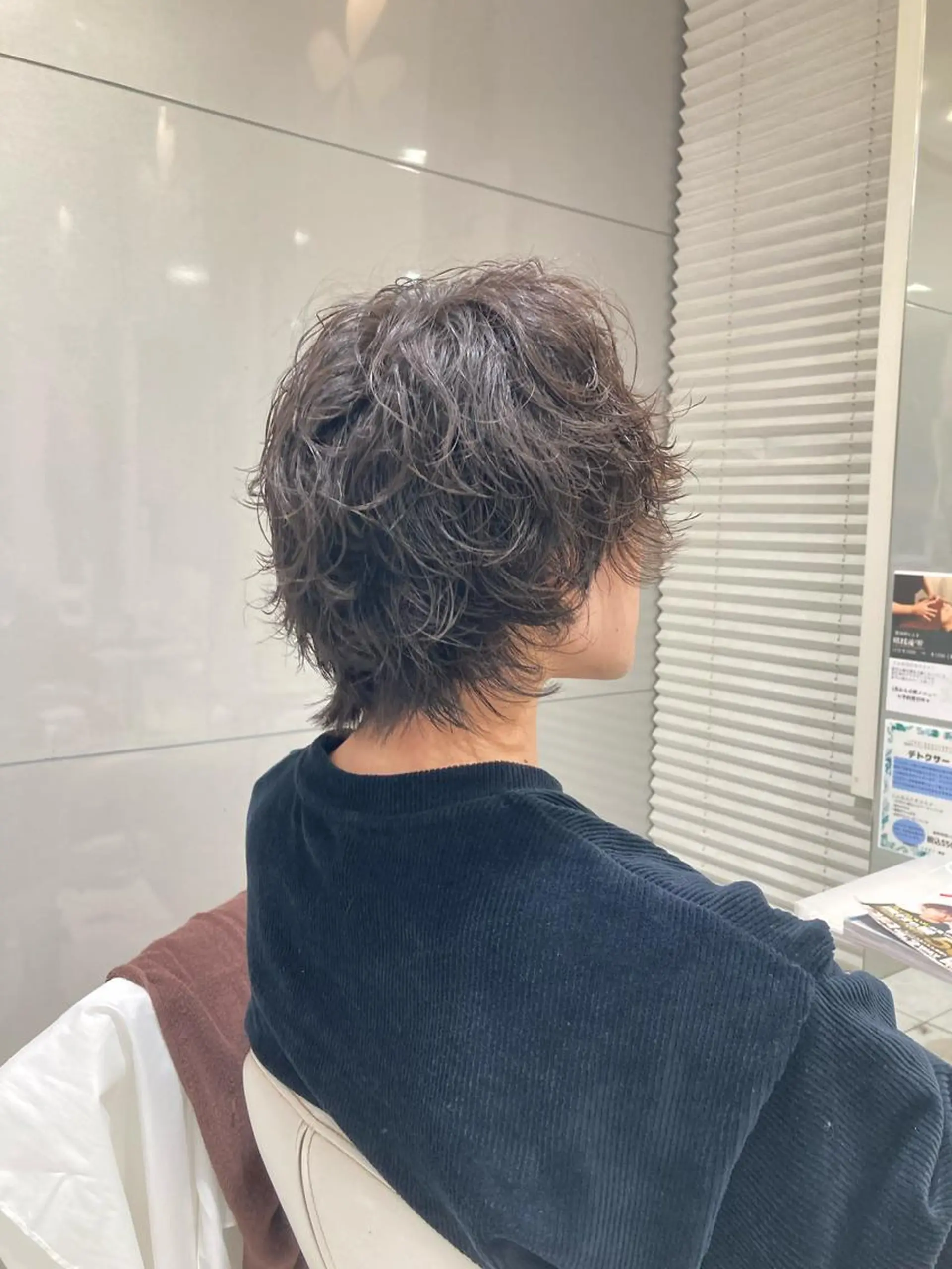 ミディアム メンズ 💎ボブ/似合わせの 達人/縮毛矯正/畔上のヘアスタイル