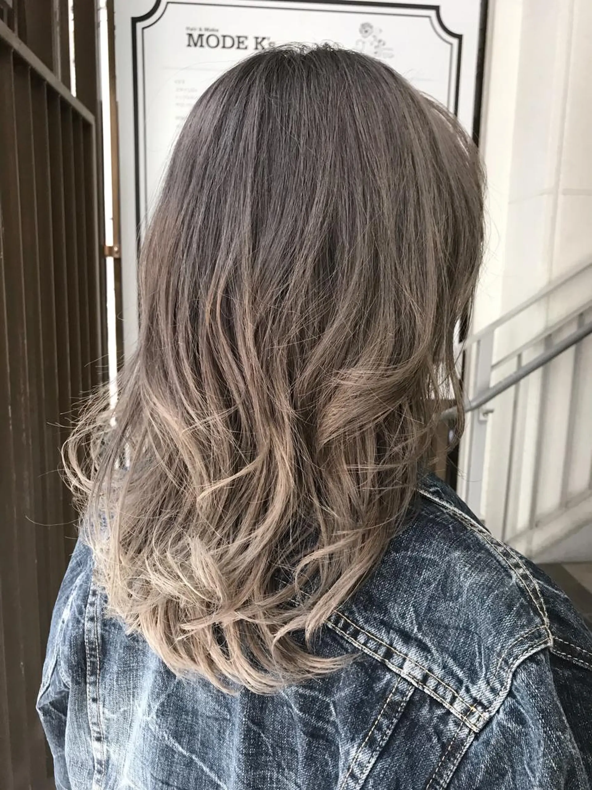 ミディアム カラー シールエクステ⭐️ オオミタクヤのヘアスタイル