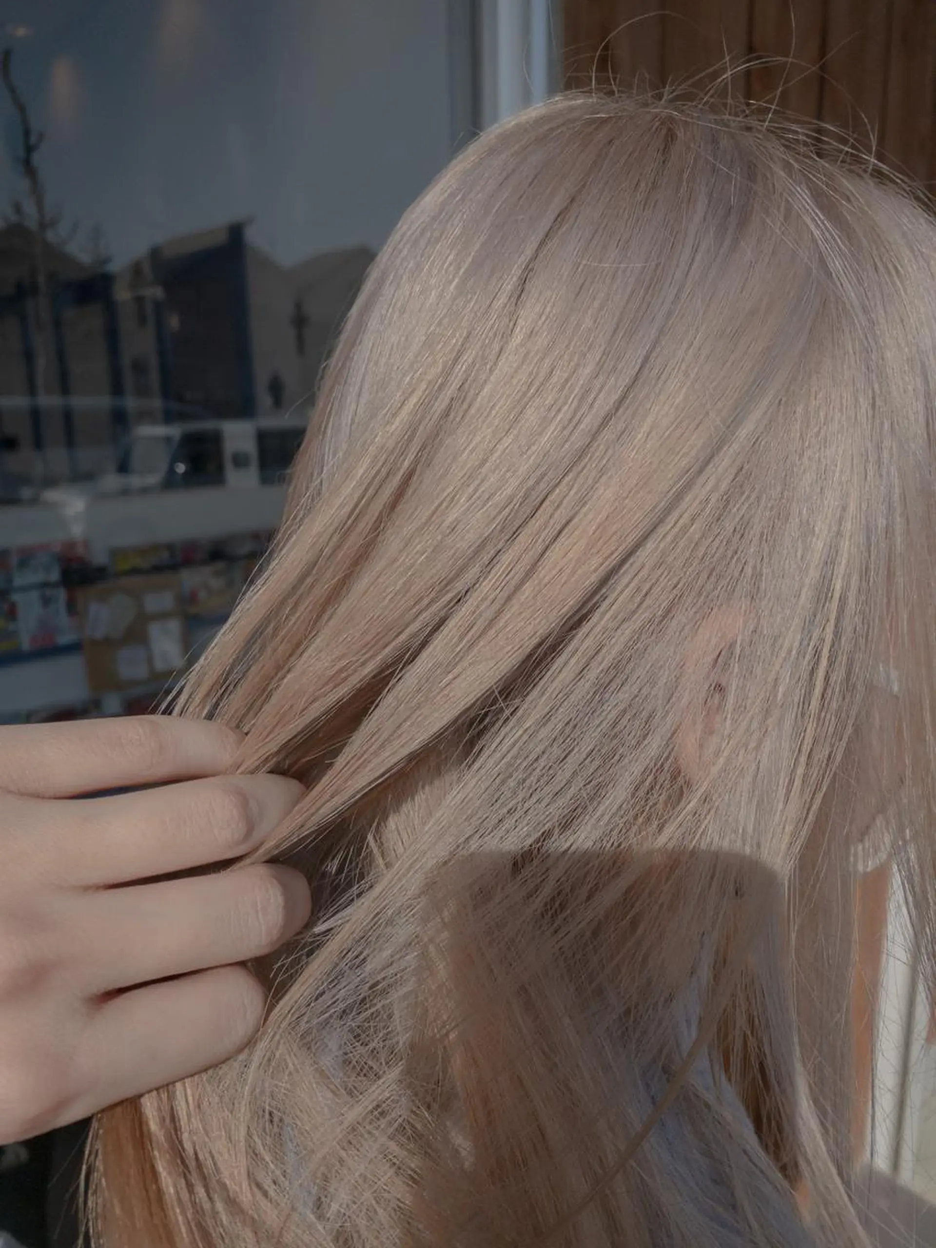 ミディアム ヘアカラー 🦋透明感カラー🦋 CHIHARUのヘアスタイル