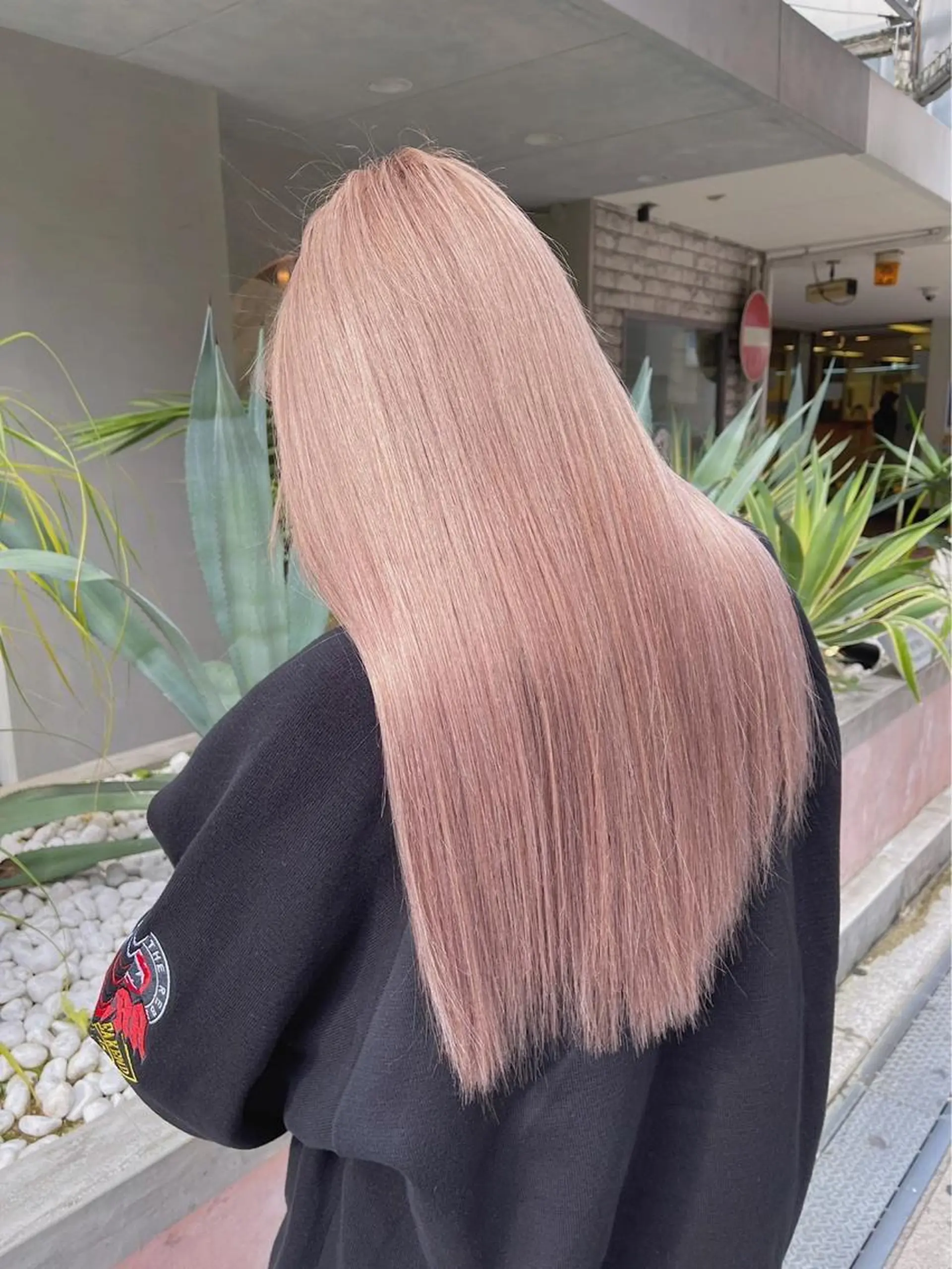 ロング LAME所属・RU NAのヘアスタイル