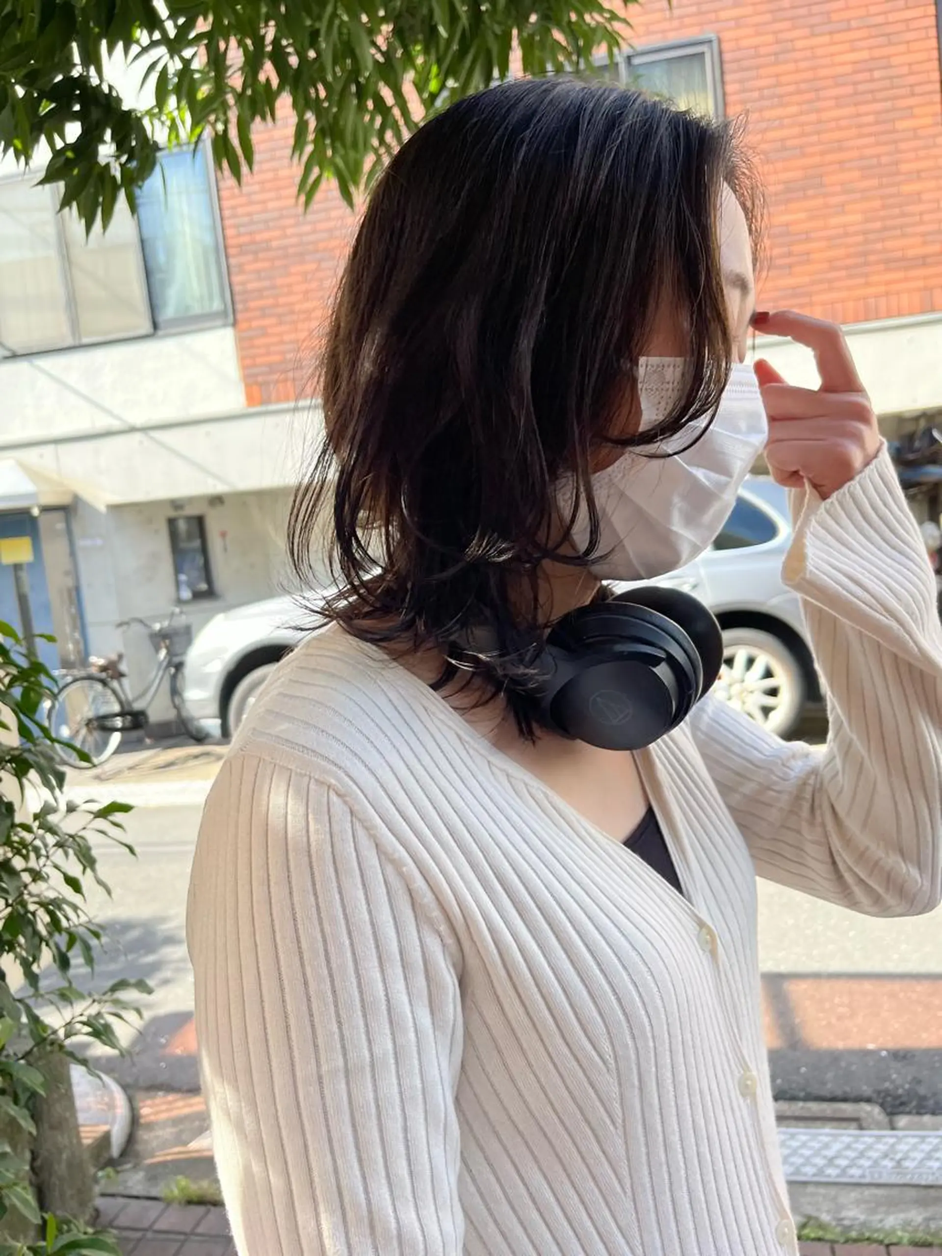 ミディアム カラー NOUN所属・eri kinjoのヘアスタイル