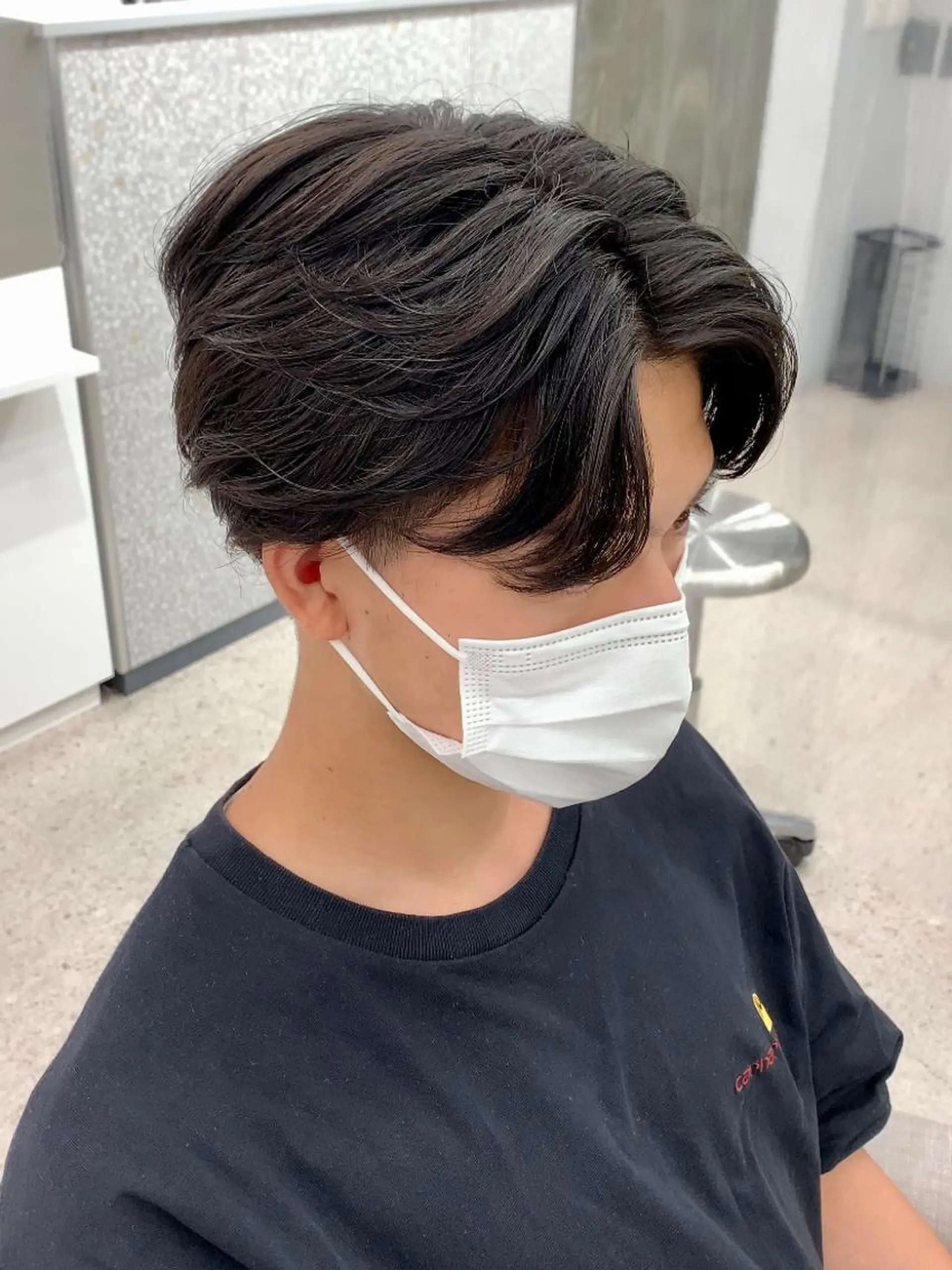 メンズ ダウンパーマ カルマパーマ メンズパーマ hair&make NOISM -eha-所属・メンズ特化美容師/ 新井　洸太のヘアスタイル