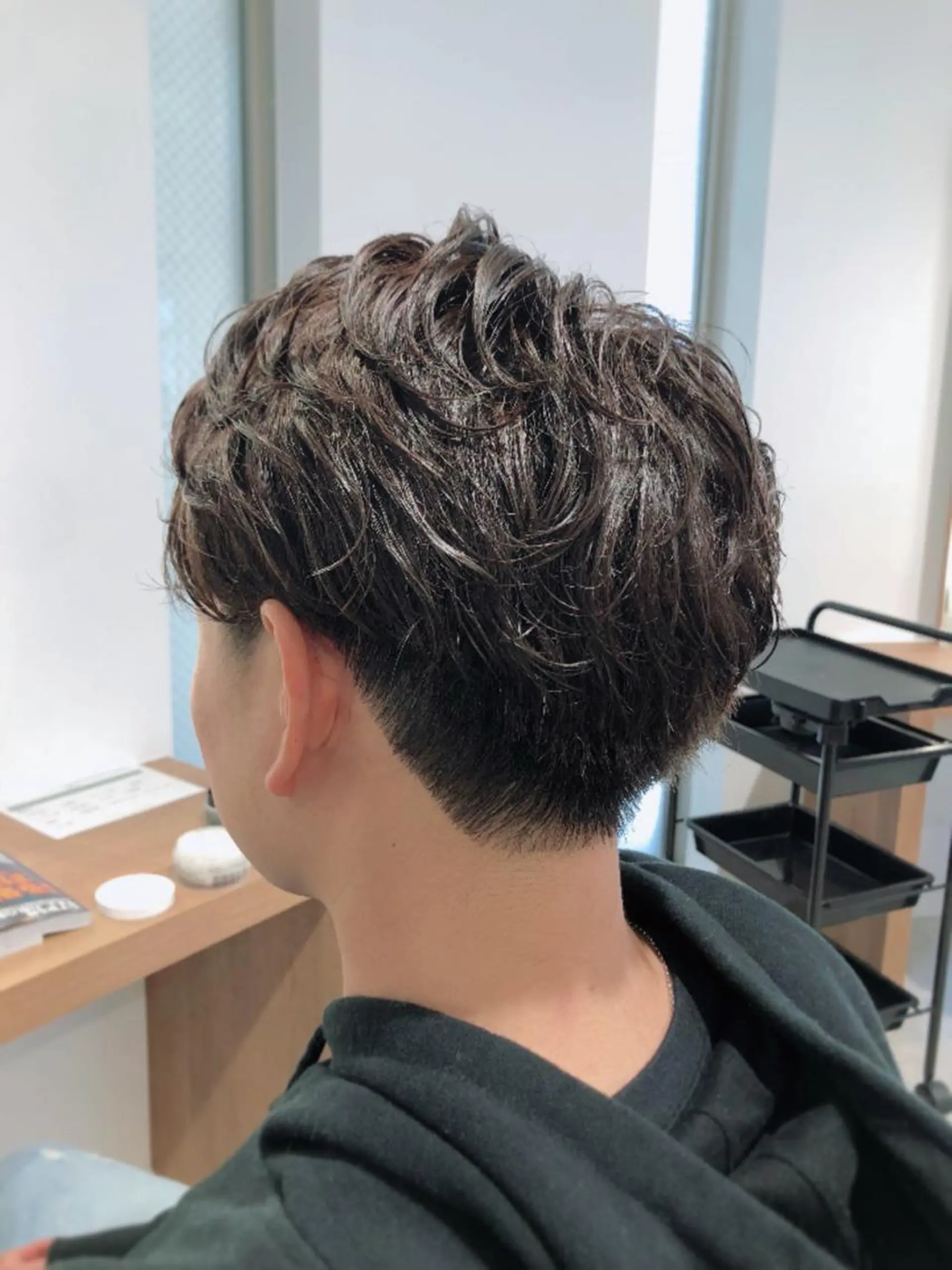 カラー パーマ メンズ ウメダ マサトのヘアスタイル