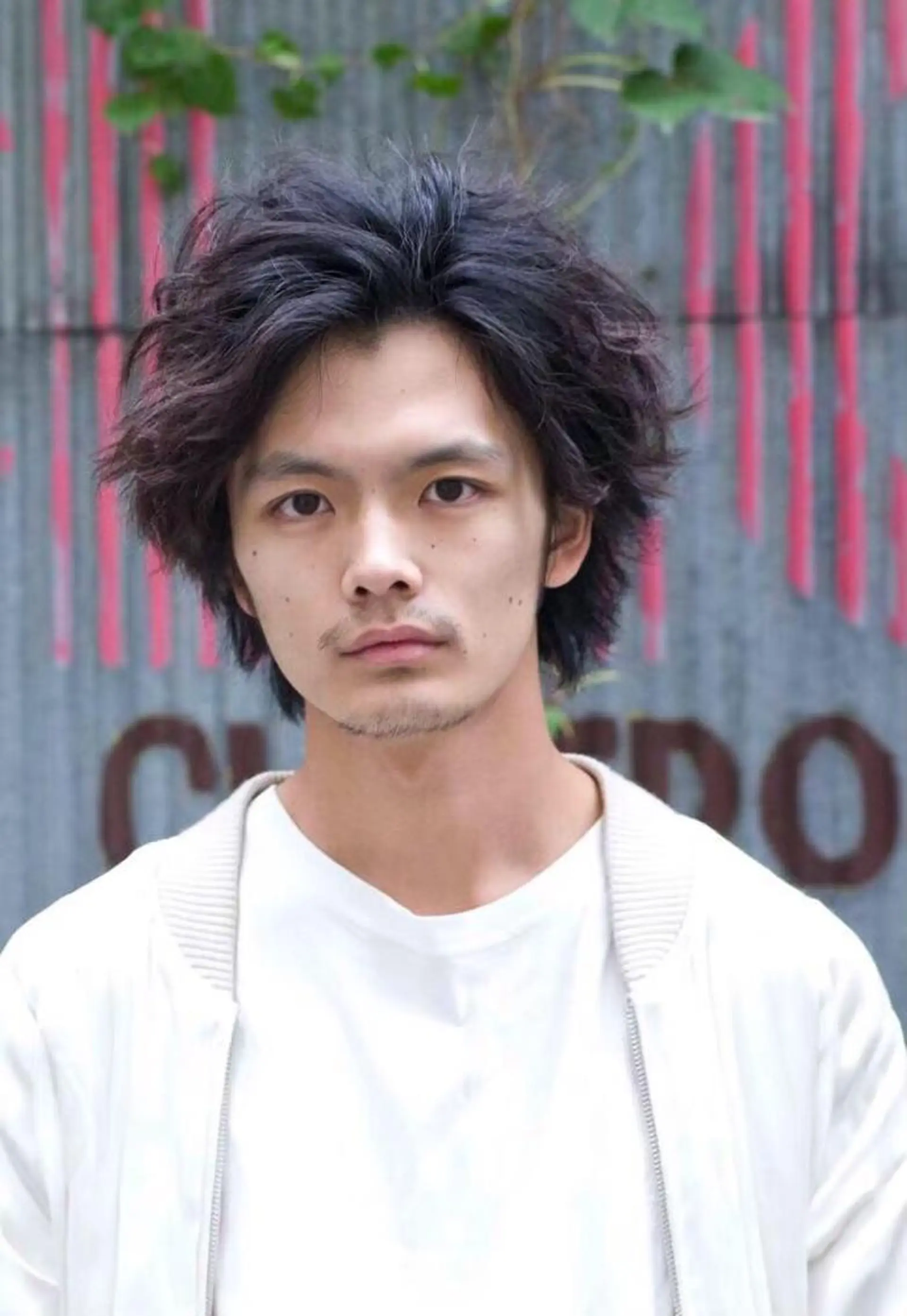 ミディアム カラー パーマ Steelo  渋谷所属・✴︎赤み除去カラー daichi✴︎のヘアスタイル