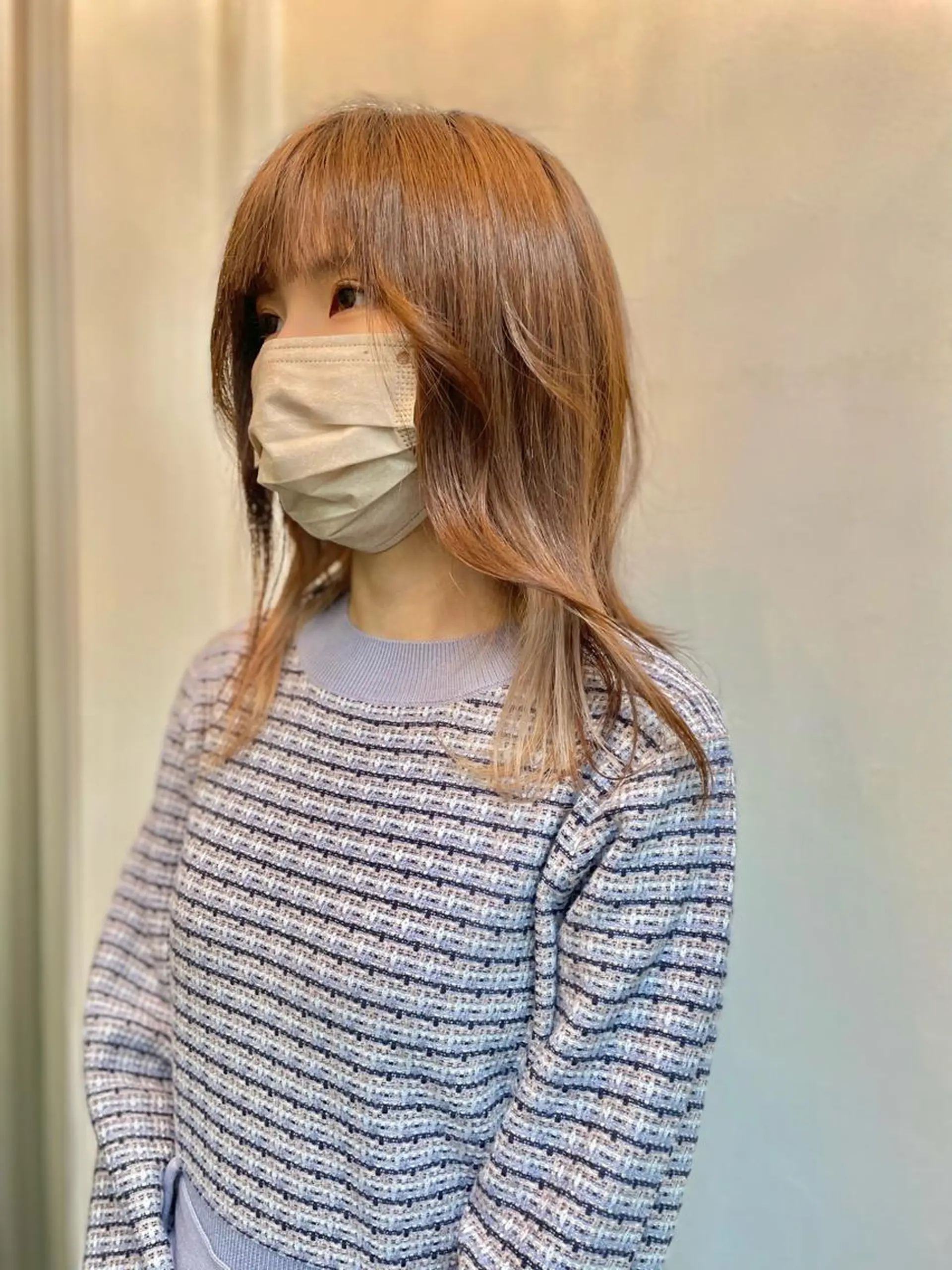 セミロング カラー verde所属・ノザキ　カイシ /武蔵小山のヘアスタイル