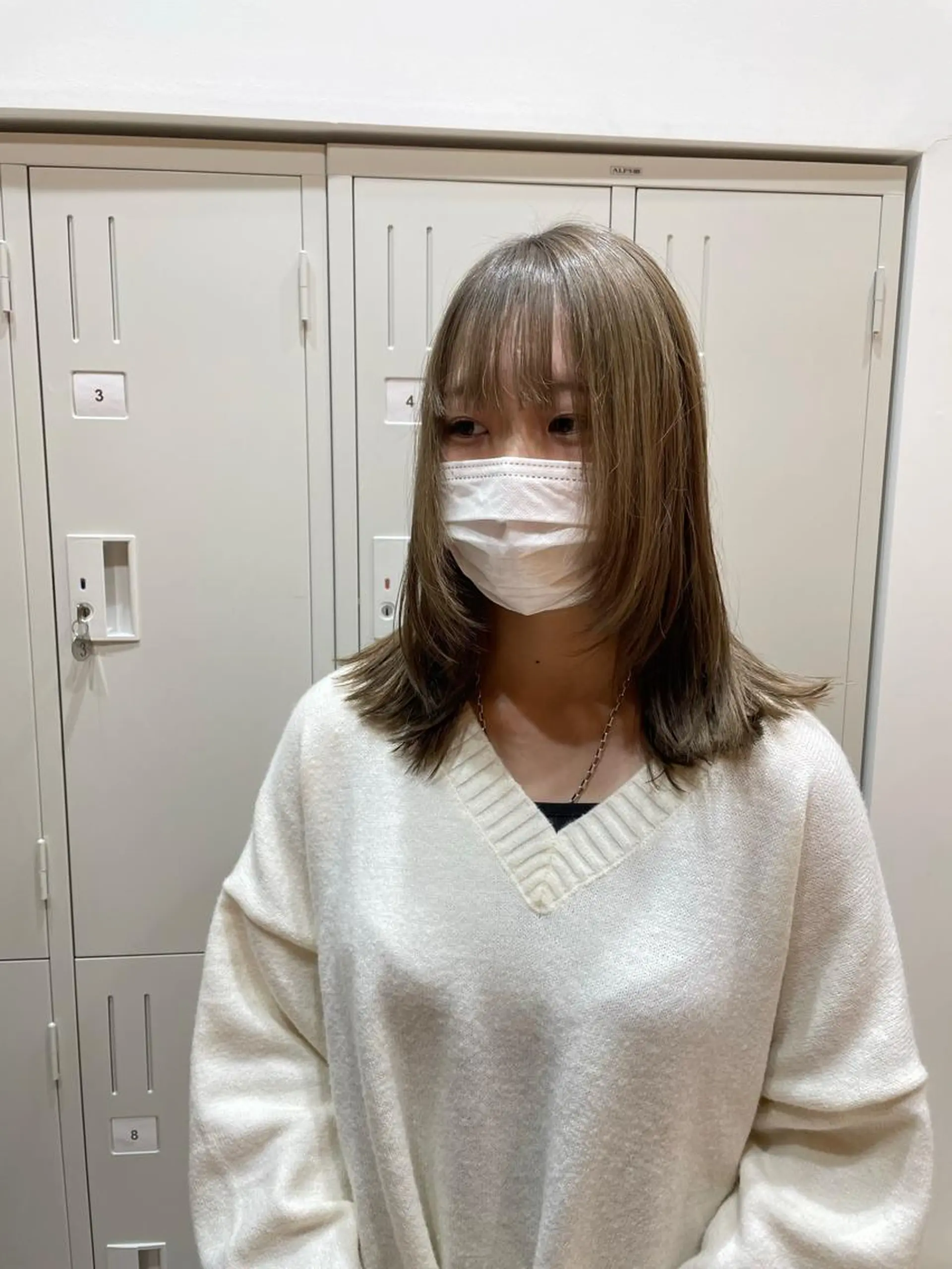 セミロング 🐺ウルフ/レイヤー カット/高嶋湧大のヘアスタイル