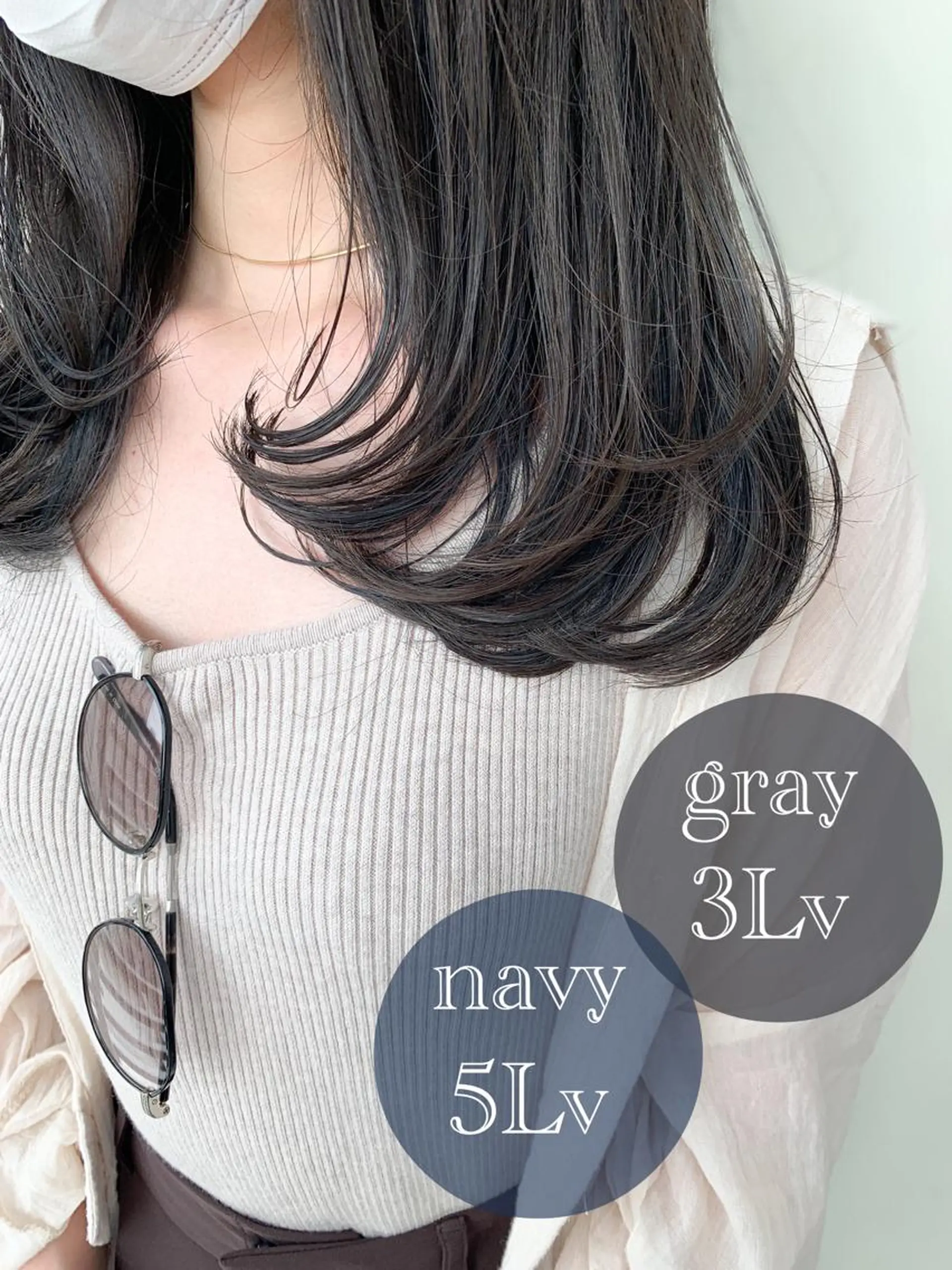 ミディアム カラー ヘアアレンジ ミディアムパーマ アディクシーカラー バレイヤージュ ブリーチ ケアブリーチ カット ヘアカラー トリートメント Zina福岡天神店 艶髪/レイヤー/小顔のヘアスタイル