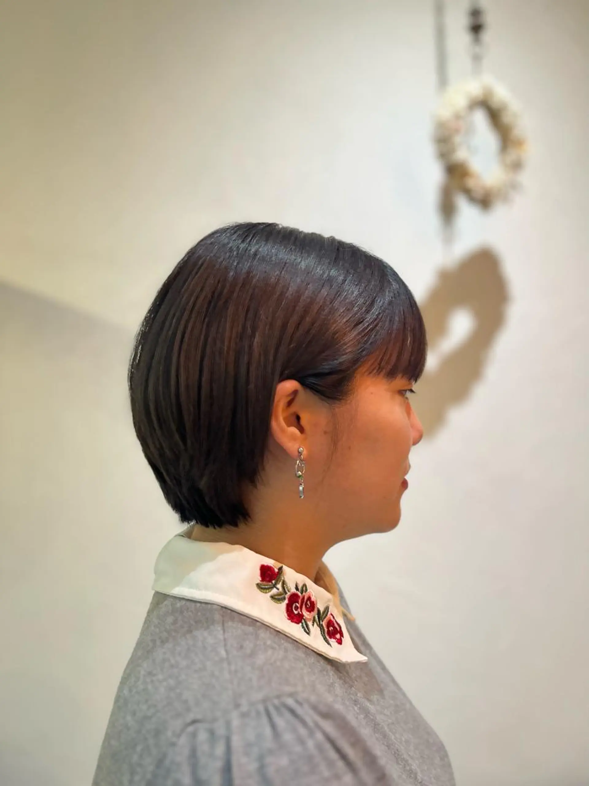 ショート カラー パープルカラー LITTLE BRIO.所属・LITTLE BRIO. さこのヘアスタイル