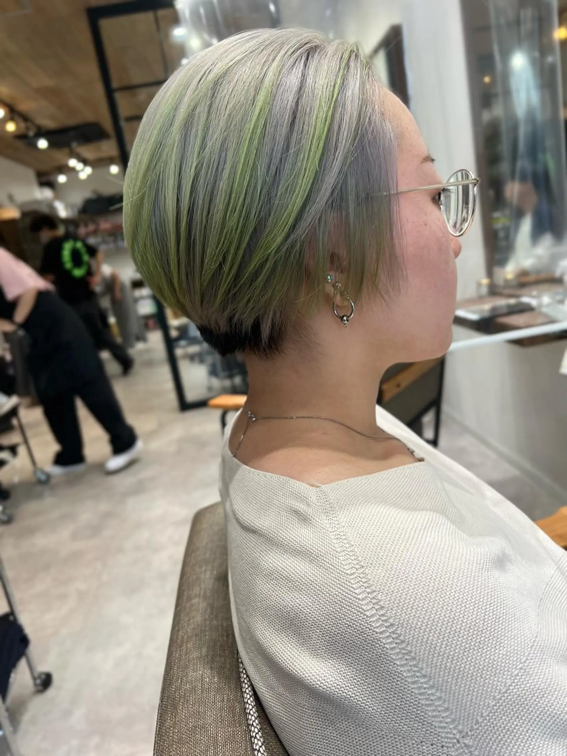 ショート 髪質改善/ ブリーチ/中尾のヘアスタイル