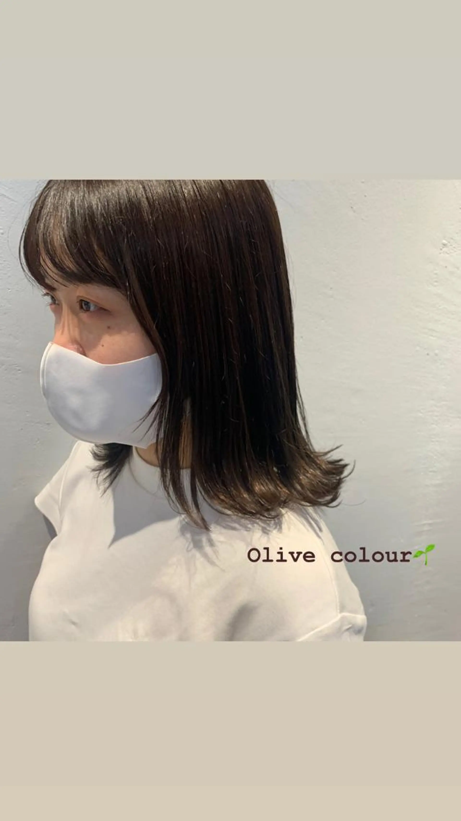 ミディアム カラー AO所属・RISAKO 艶髪モテヘア🎀府中のヘアスタイル