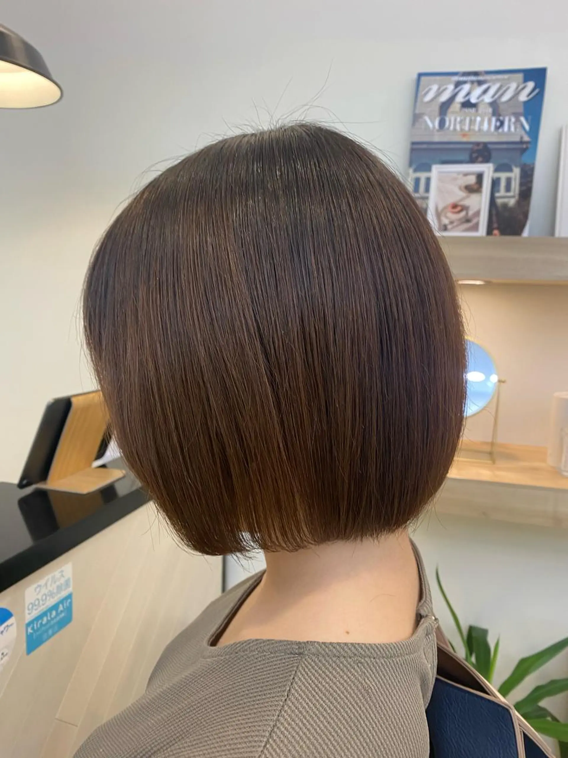 ショート コテ巻き風パーマ✨ かつみのヘアスタイル